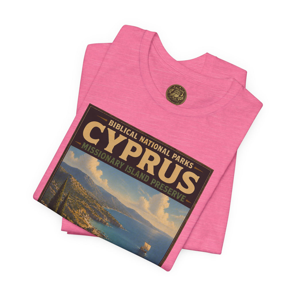 Biblical National Parks Collection VIII- The Apostles' Trails #044/049 | Acts 13 | Vintage nature poster Tee | Biblical national parks graphic shirt