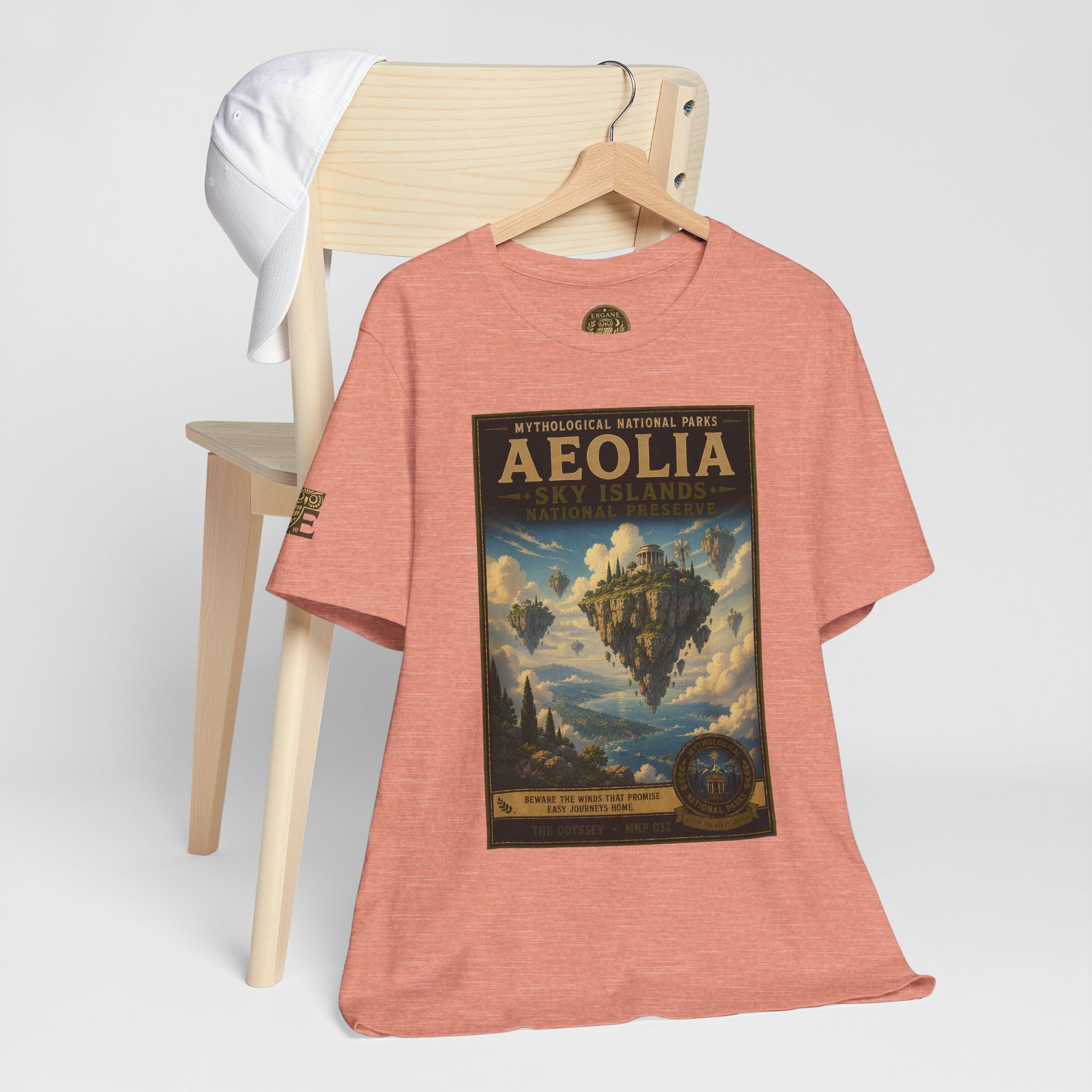 Mythological National Parks Collection IV- #032-038 - THE ODYSSEY | Vintage nature poster Tee | Mythological National Parks graphic shirt