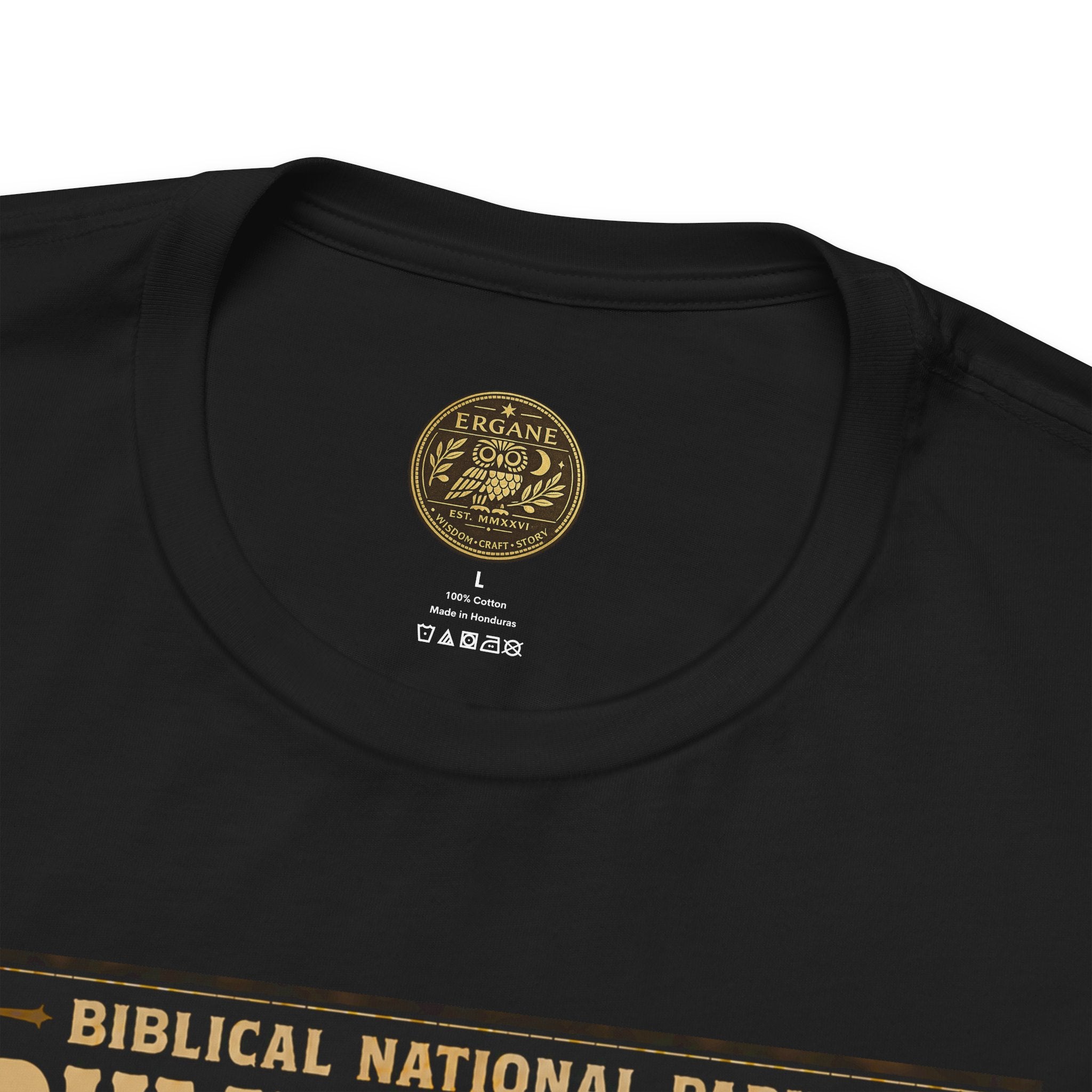Biblical National Parks Collection X- #058/061 - Revelation: The Final Frontier | Revelation 8-9 | Vintage nature poster Tee | Biblical national parks graphic shirt