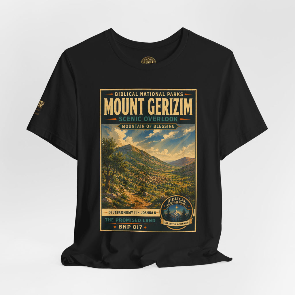 Biblical National Parks Collection III- The Promised Land #017/018 Joshua 8 | Vintage nature poster Tee | Biblical national parks graphic shirt