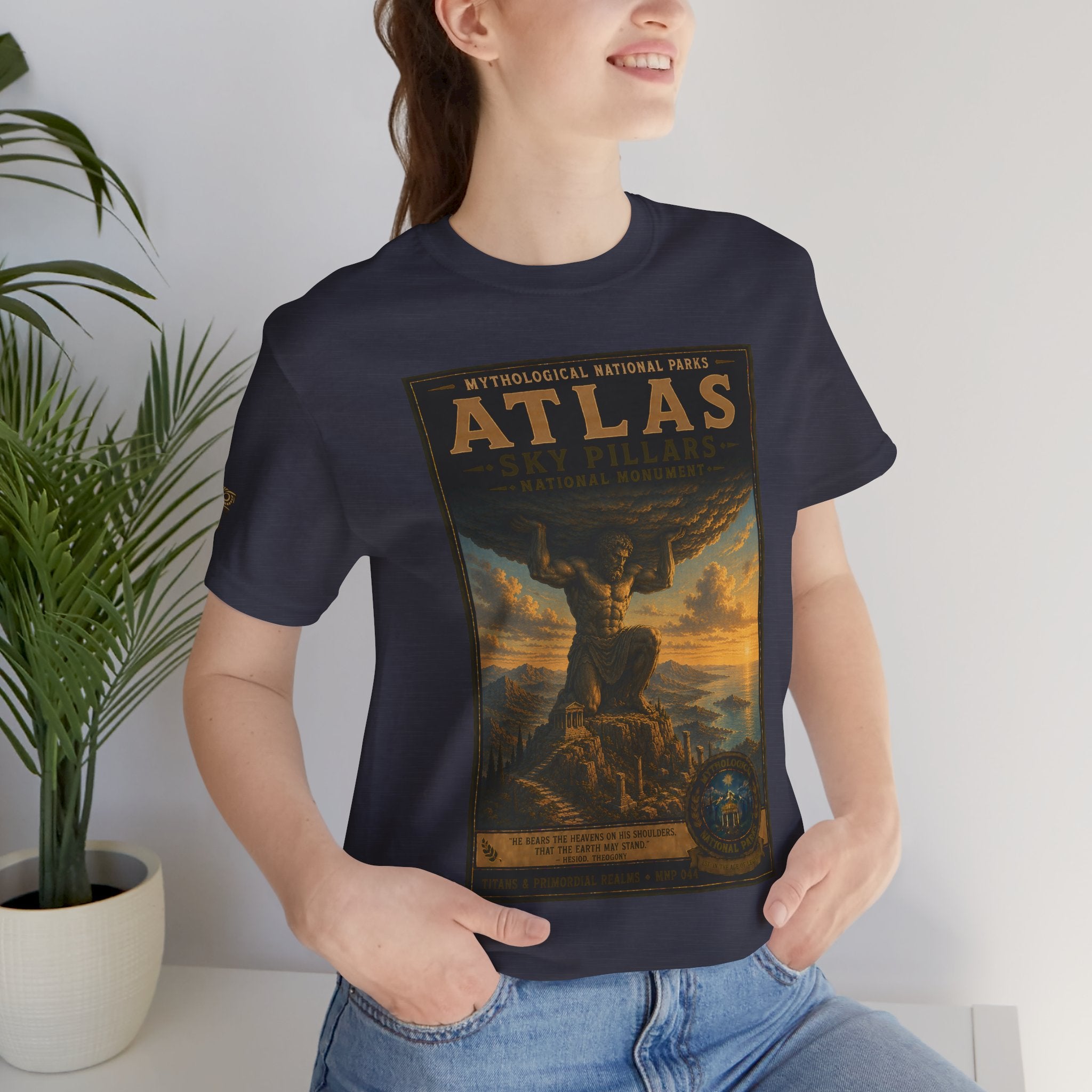 Mythological National Parks COLLECTION V- #044-050 TITANS & PRIMORDIAL REALMS | Vintage nature poster Tee | Mythological National Parks graphic shirt