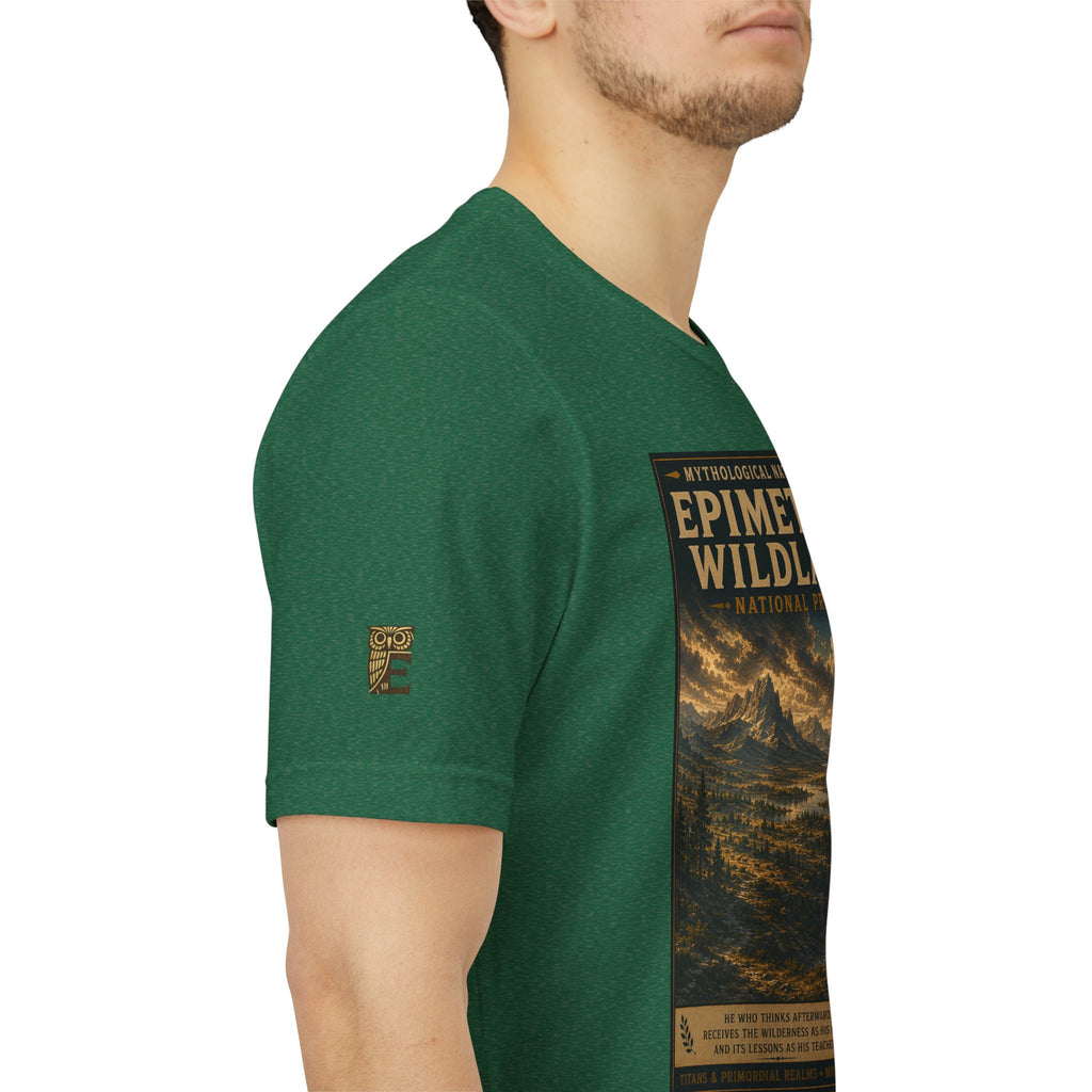 Mythological National Parks COLLECTION V- #046-050 TITANS & PRIMORDIAL REALMS | Vintage nature poster Tee | Mythological National Parks graphic shirt