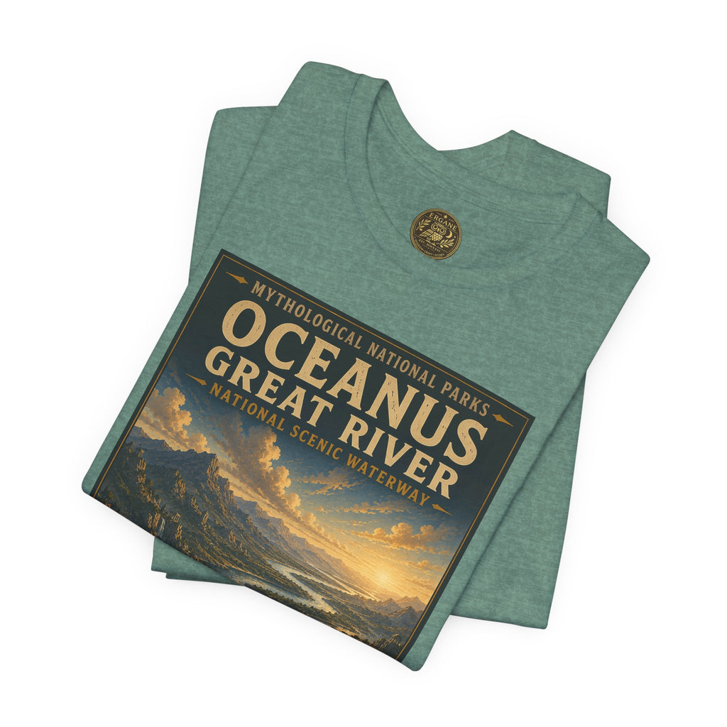Mythological National Parks COLLECTION V- #042-050 TITANS & PRIMORDIAL REALMS | Vintage nature poster Tee | Mythological National Parks graphic shirt