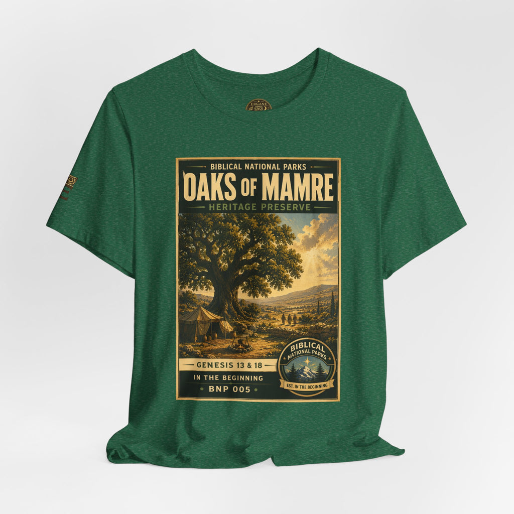 Biblical National Parks Collection I- In The Beginning #005/006 Genesis 13 & 18 | Vintage nature poster Tee | Biblical national parks graphic shirt