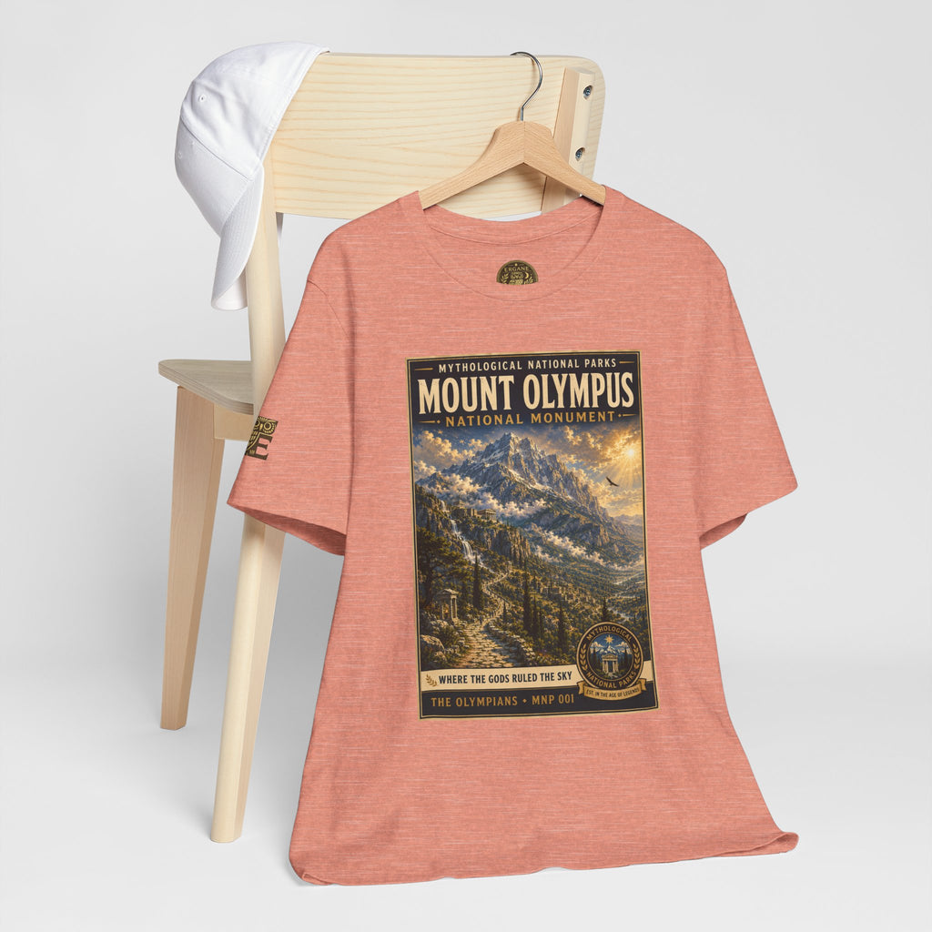 Mythological National Parks Collection I- #001-007- The Olympians  | Vintage nature poster Tee | Mythological National Parks graphic shirt