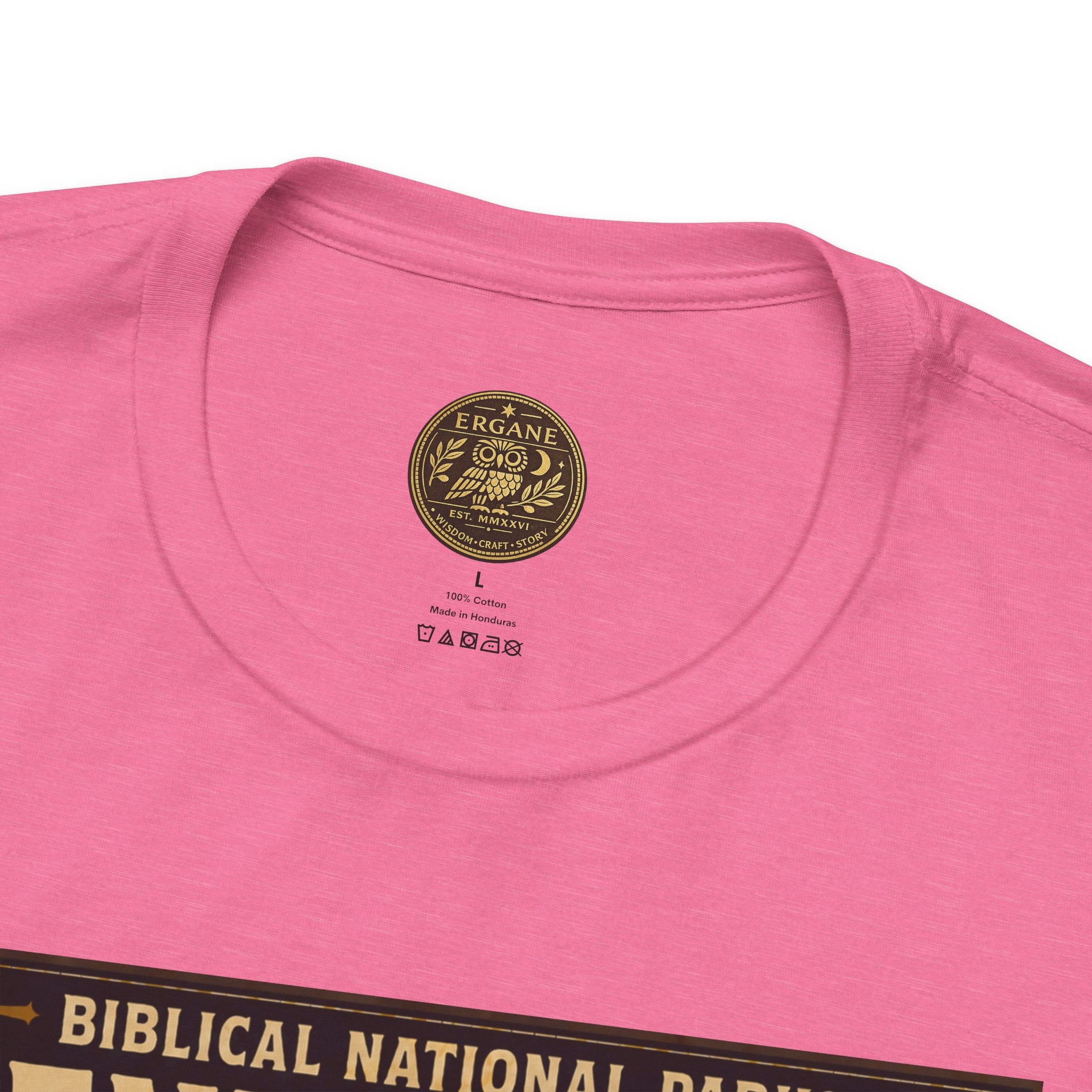 Biblical National Parks Collection VI- Galilee #034/035 Matthew 14 - Mark 6 | Vintage nature poster Tee | Biblical national parks graphic shirt