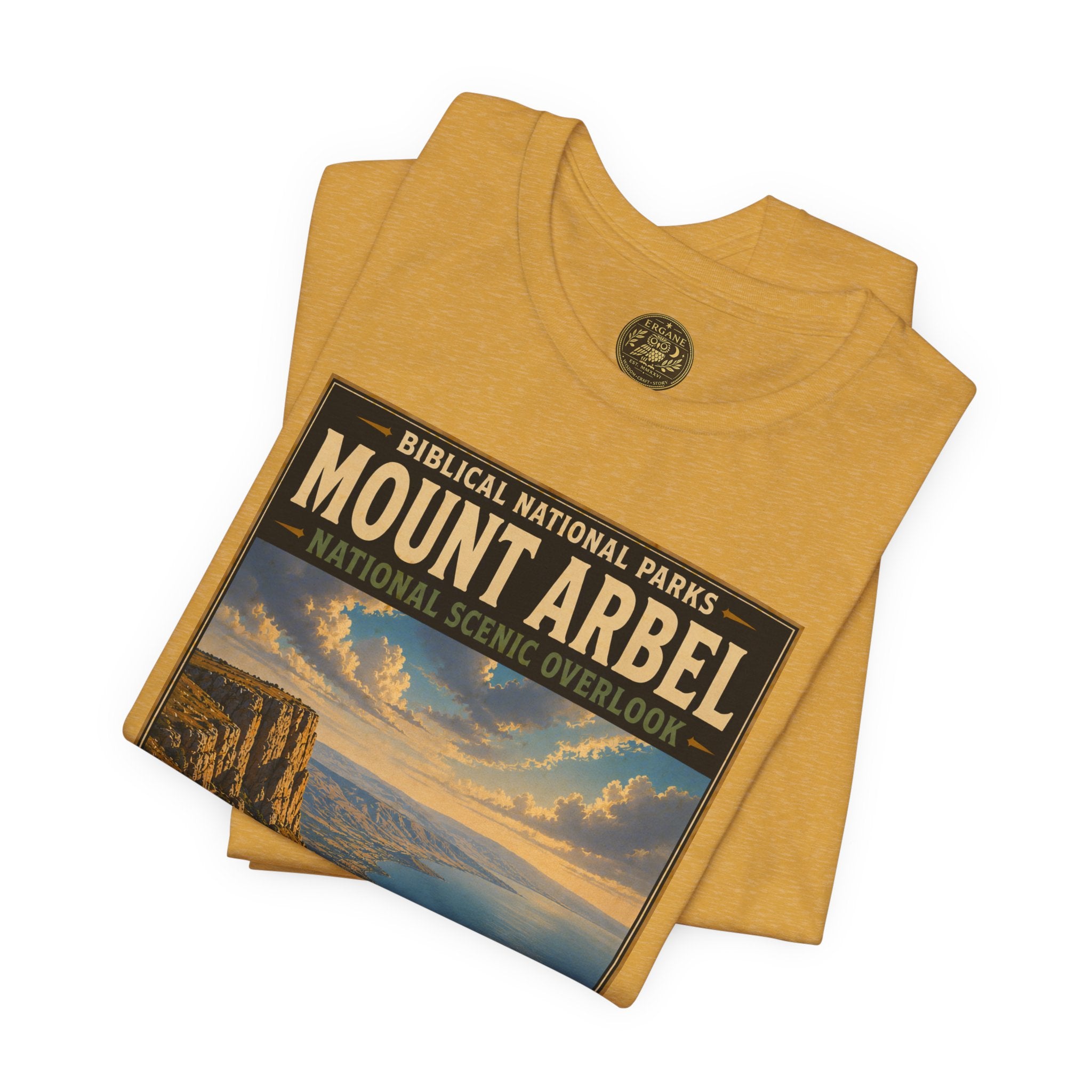Biblical National Parks Collection VI- Galilee #035/035 The Galilee | Vintage nature poster Tee | Biblical national parks graphic shirt