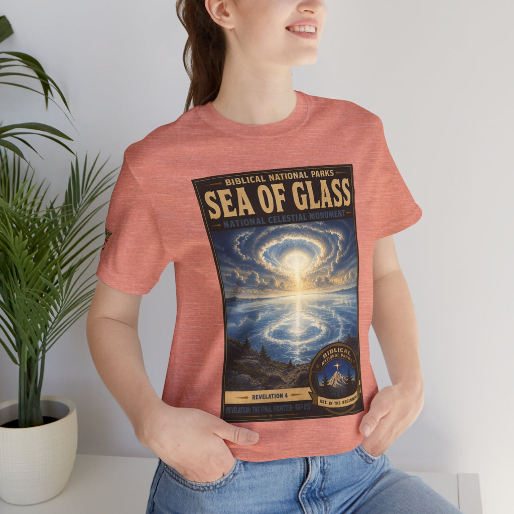 Biblical National Parks Collection X- #057/061 - Revelation: The Final Frontier | Revelation 4 | Vintage nature poster Tee | Biblical national parks graphic shirt