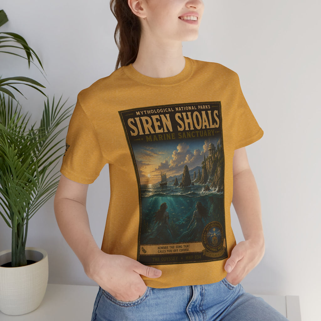 Mythological National Parks Collection IV- #034-038 - THE ODYSSEY | Vintage nature poster Tee | Mythological National Parks graphic shirt