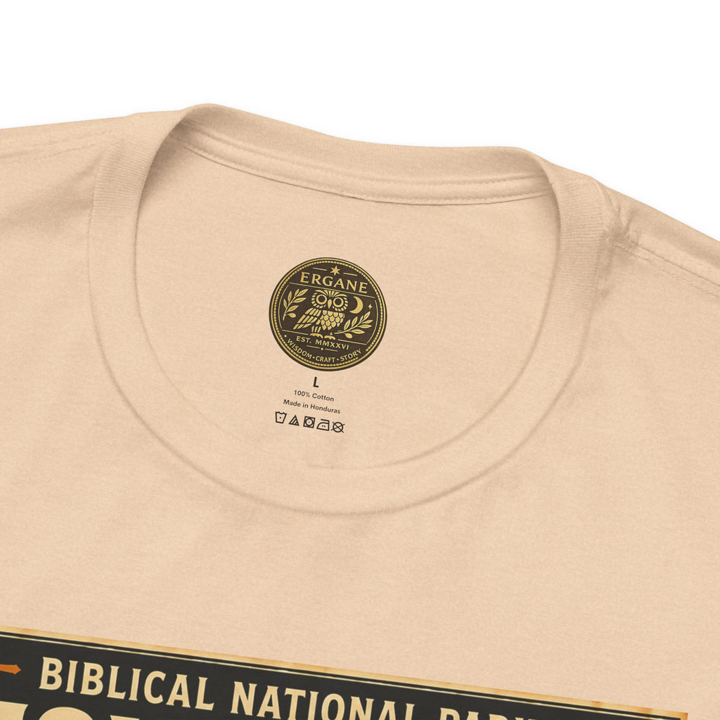 Biblical National Parks Collection II- The Exodus Trail #011/013 Exodus 19: 1-20 | Vintage nature poster Tee | Biblical national parks graphic shirt
