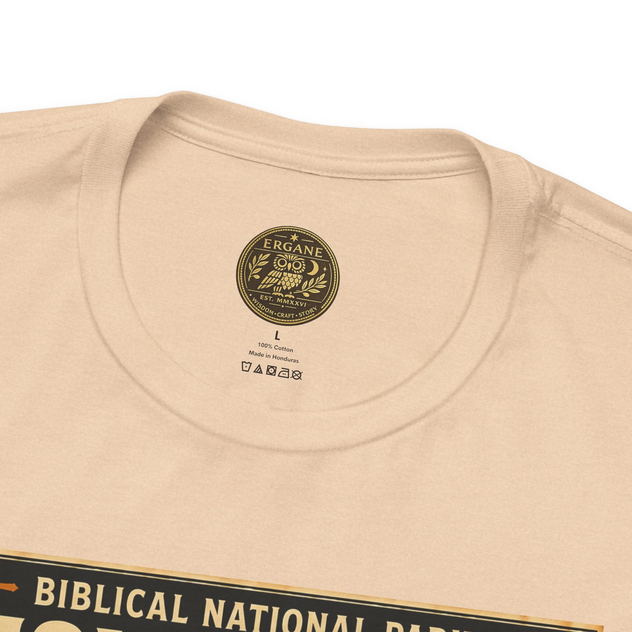 Biblical National Parks Collection II- The Exodus Trail #011/013 Exodus 19: 1-20 | Vintage nature poster Tee | Biblical national parks graphic shirt