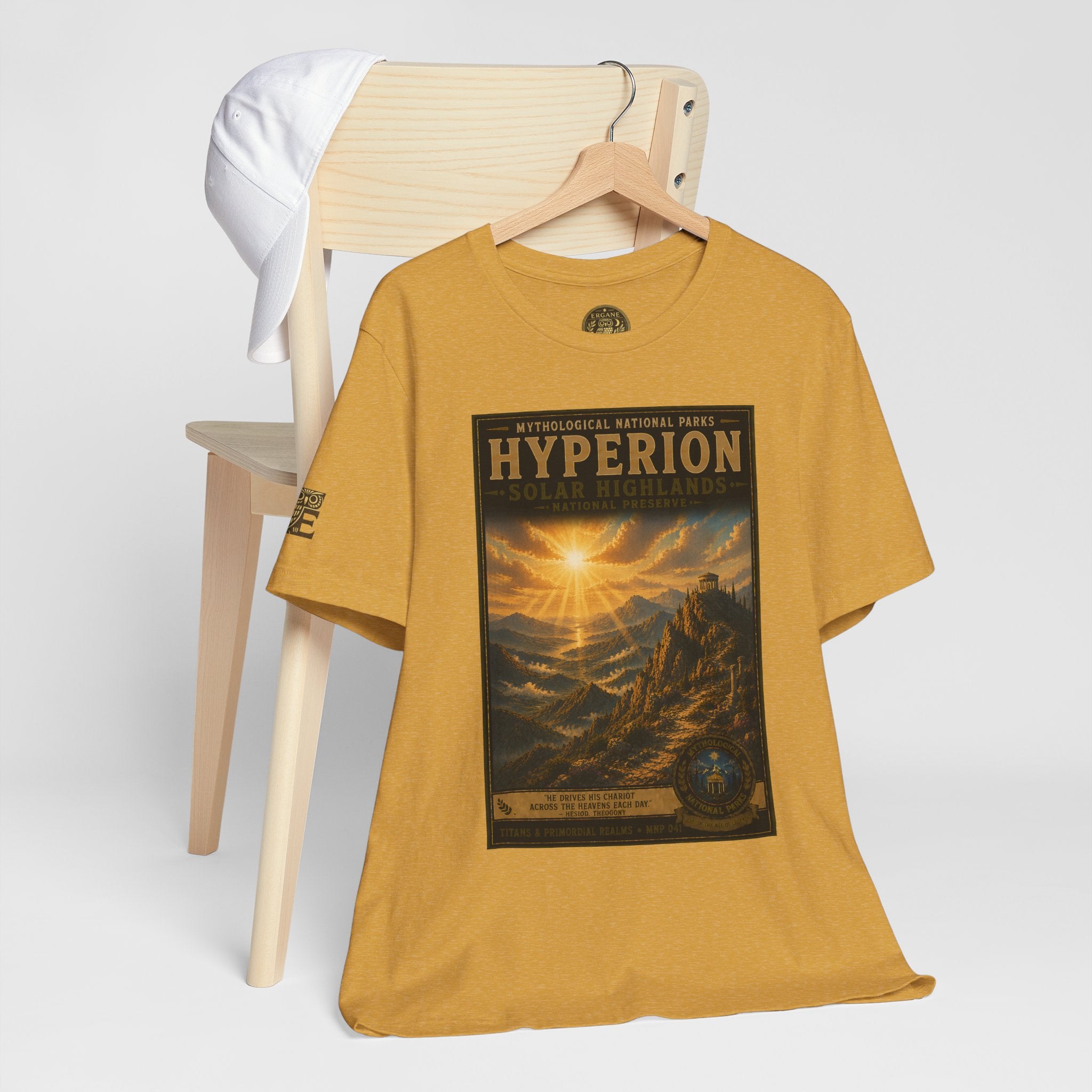 Mythological National Parks COLLECTION V- #041-050 TITANS & PRIMORDIAL REALMS | Vintage nature poster Tee | Mythological National Parks graphic shirt