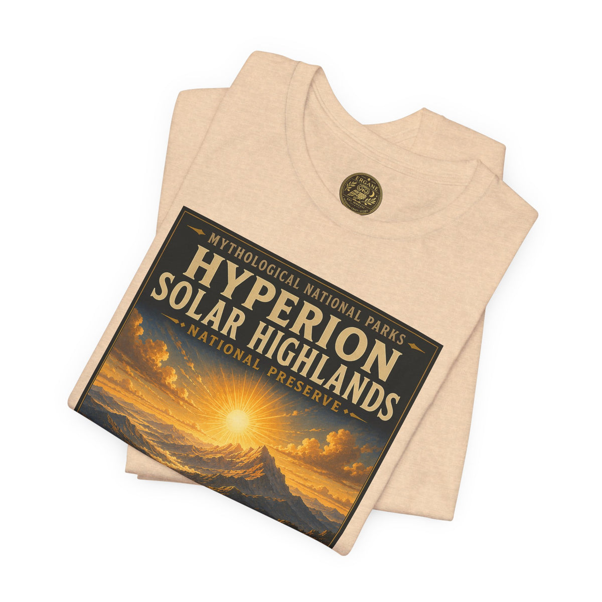 Mythological National Parks COLLECTION V- #041-050 TITANS & PRIMORDIAL REALMS | Vintage nature poster Tee | Mythological National Parks graphic shirt