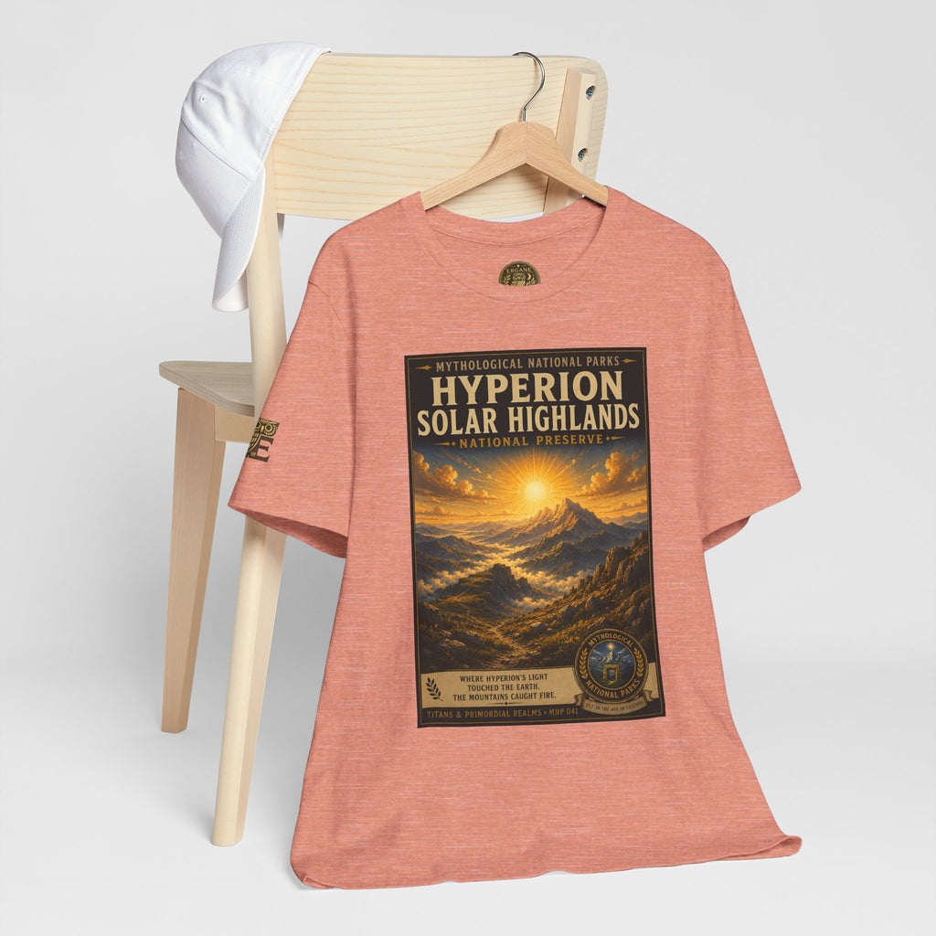 Mythological National Parks COLLECTION V- #041-050 TITANS & PRIMORDIAL REALMS | Vintage nature poster Tee | Mythological National Parks graphic shirt