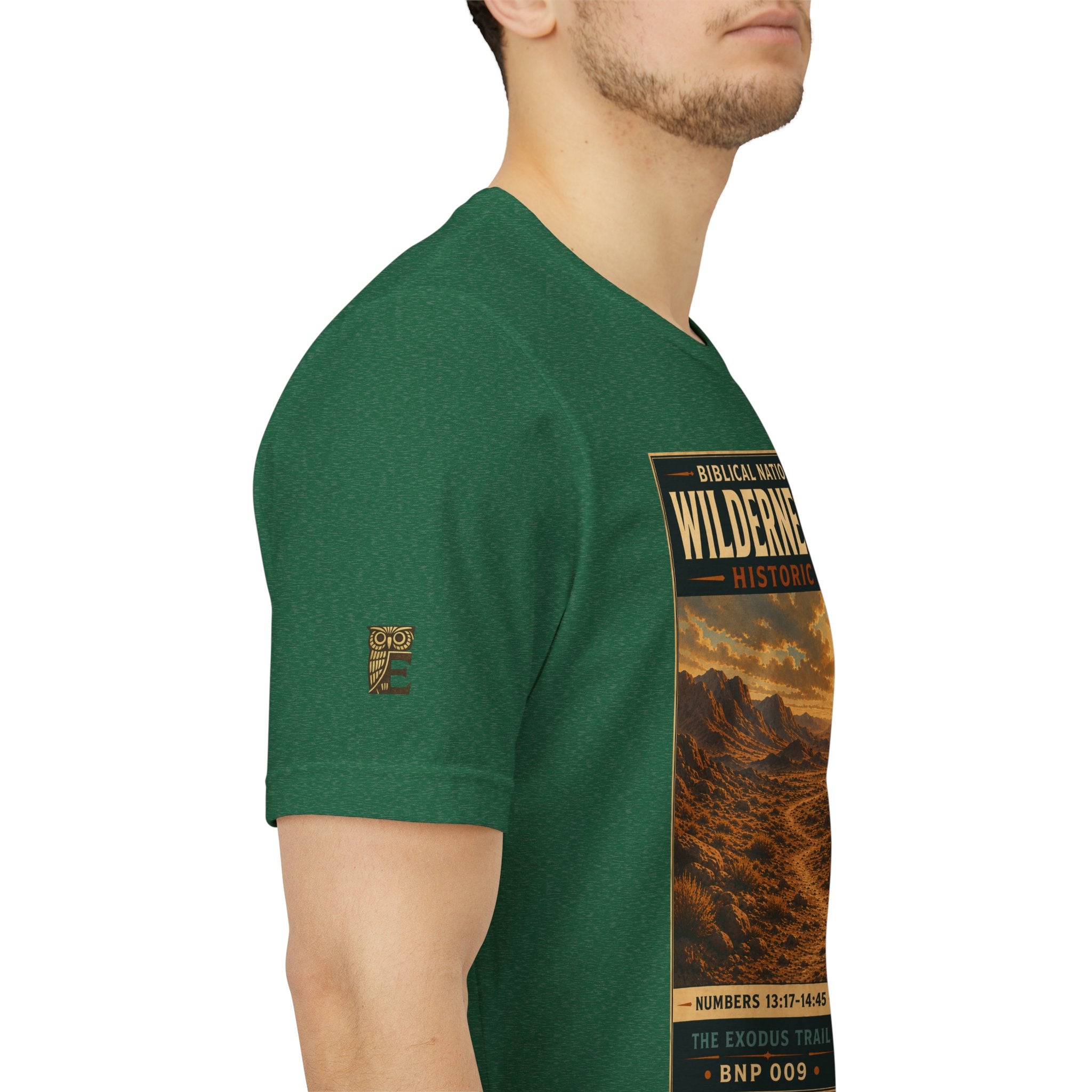 Biblical National Parks Collection II- The Exodus Trail #009/013 Exodus 13: 17 - 14:45 | Vintage nature poster Tee | Biblical national parks graphic shirt