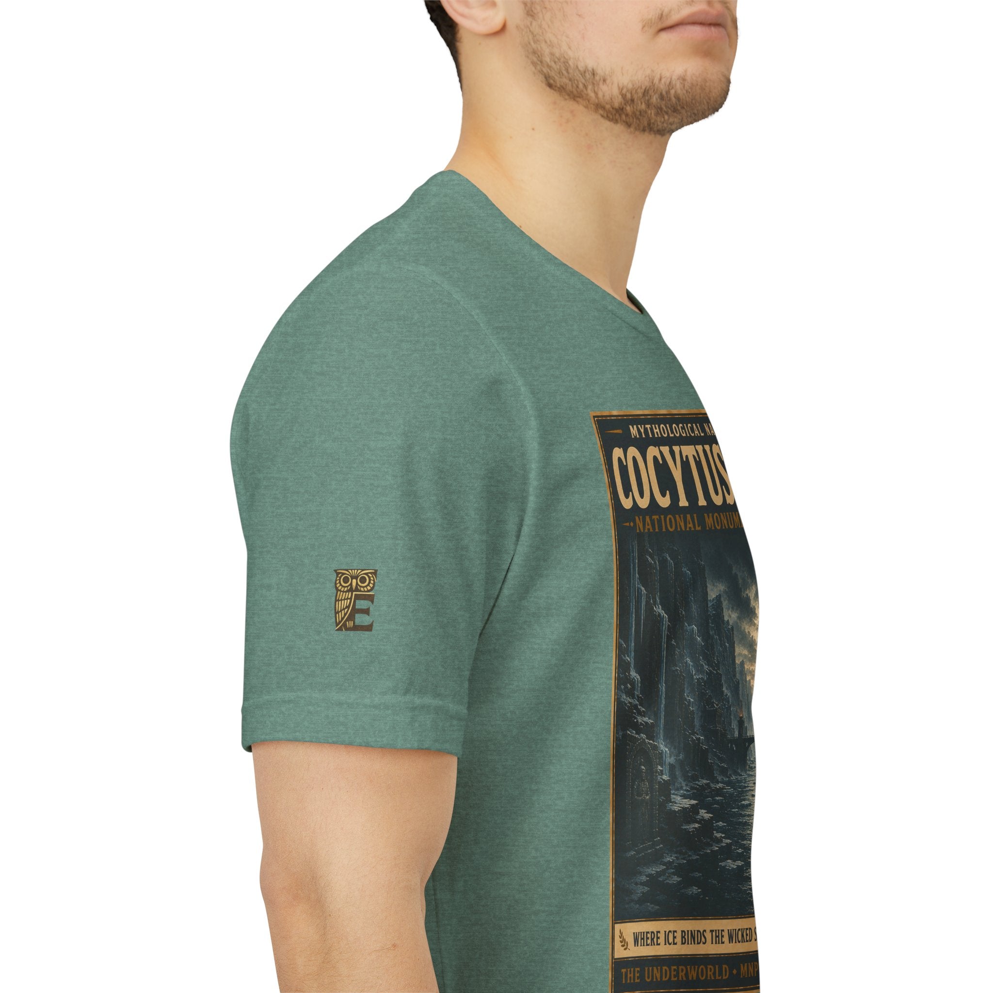 Mythological National Parks Collection II- #013-016 -The Underworld | Vintage nature poster Tee | Mythological National Parks graphic shirt