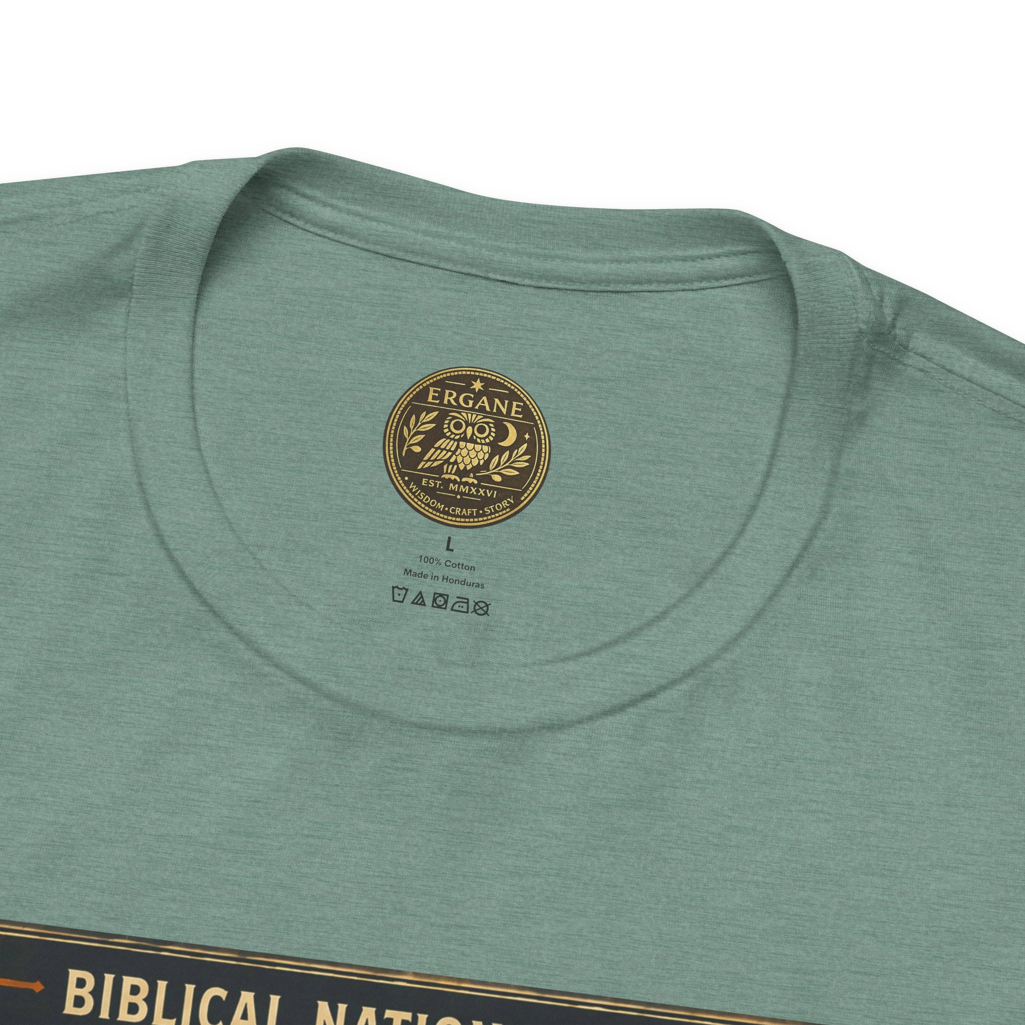 Biblical National Parks Collection II- The Exodus Trail #007/013 Exodus 3: 1-6 | Vintage nature poster Tee | Biblical national parks graphic shirt