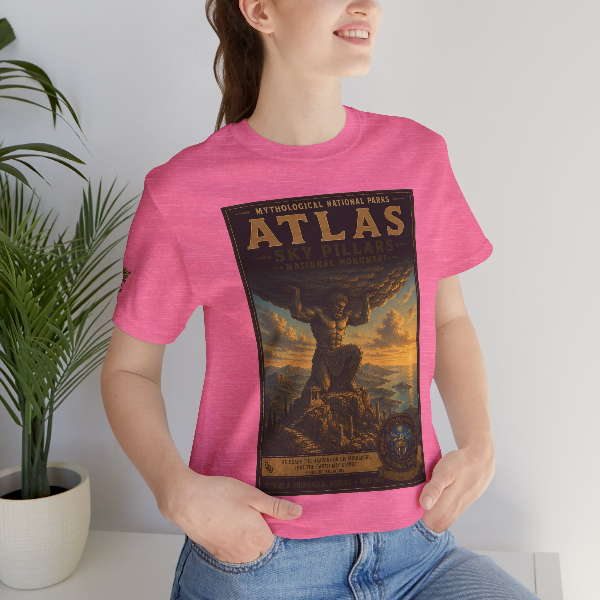 Mythological National Parks COLLECTION V- #044-050 TITANS & PRIMORDIAL REALMS | Vintage nature poster Tee | Mythological National Parks graphic shirt