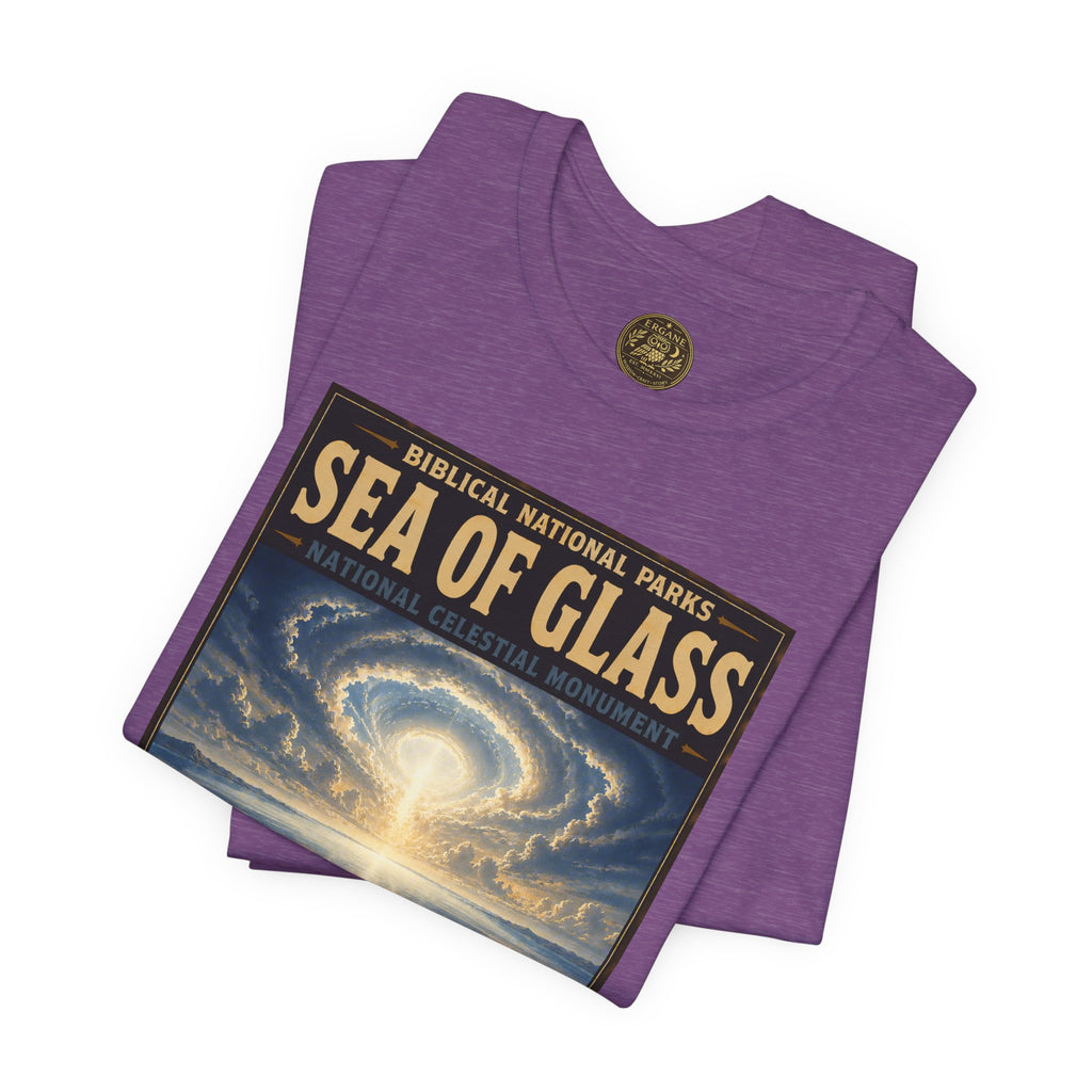 Biblical National Parks Collection X- #057/061 - Revelation: The Final Frontier | Revelation 4 | Vintage nature poster Tee | Biblical national parks graphic shirt