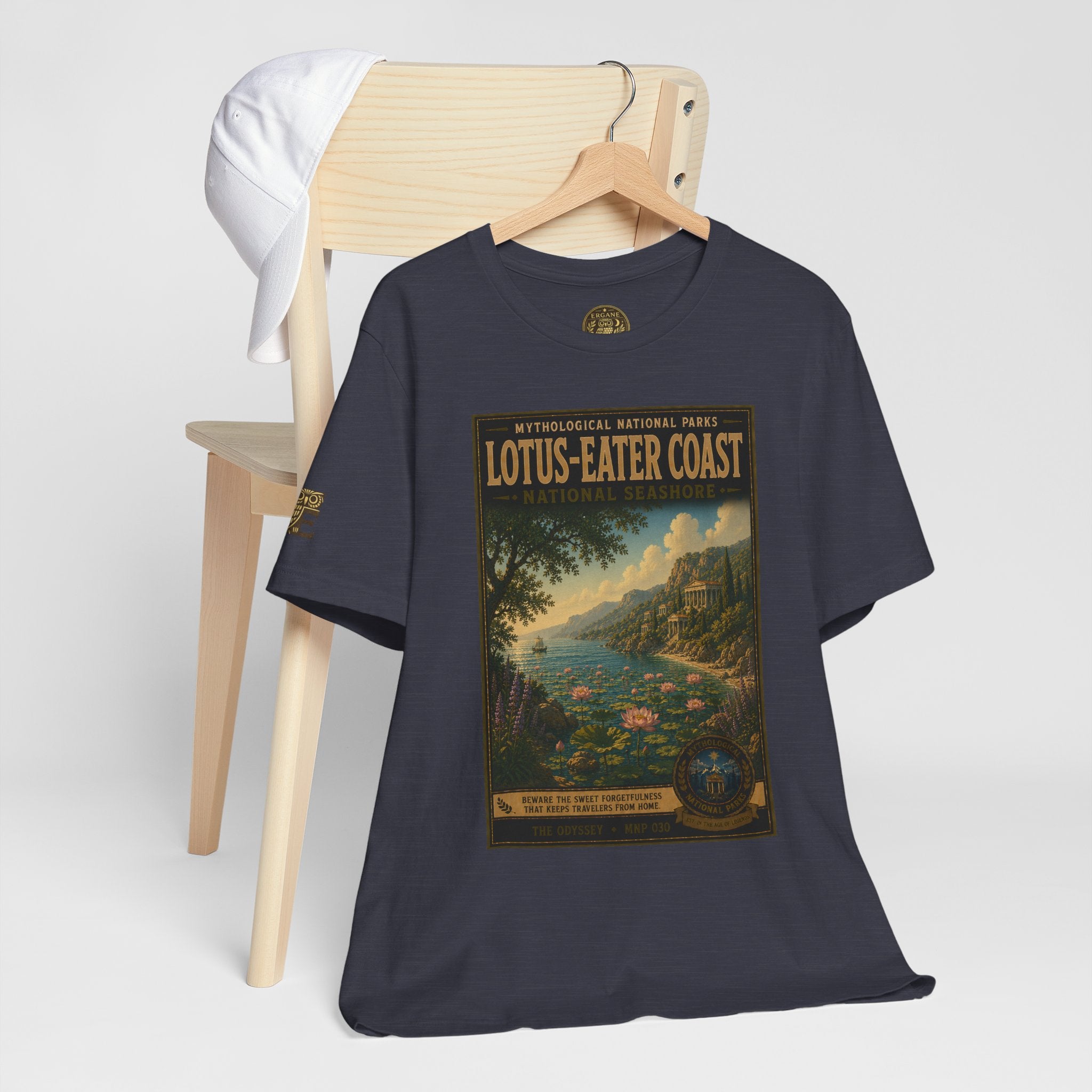 Mythological National Parks Collection IV- #030-038 - THE ODYSSEY | Vintage nature poster Tee | Mythological National Parks graphic shirt