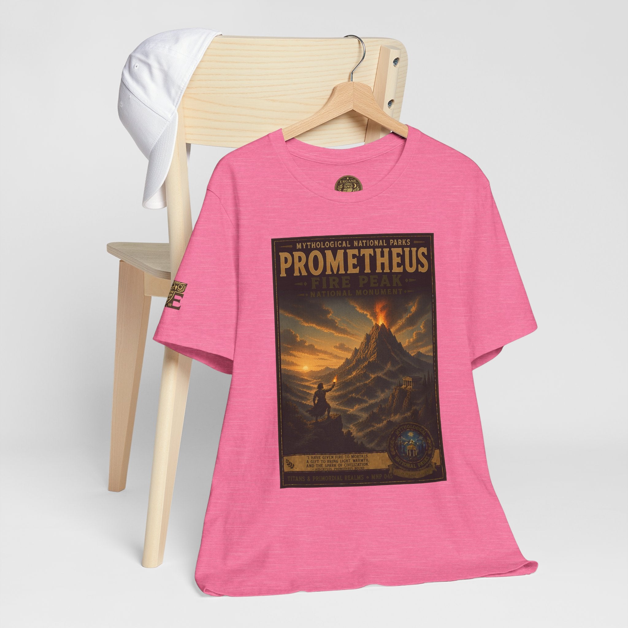 Mythological National Parks COLLECTION V- #045-050 TITANS & PRIMORDIAL REALMS | Vintage nature poster Tee | Mythological National Parks graphic shirt