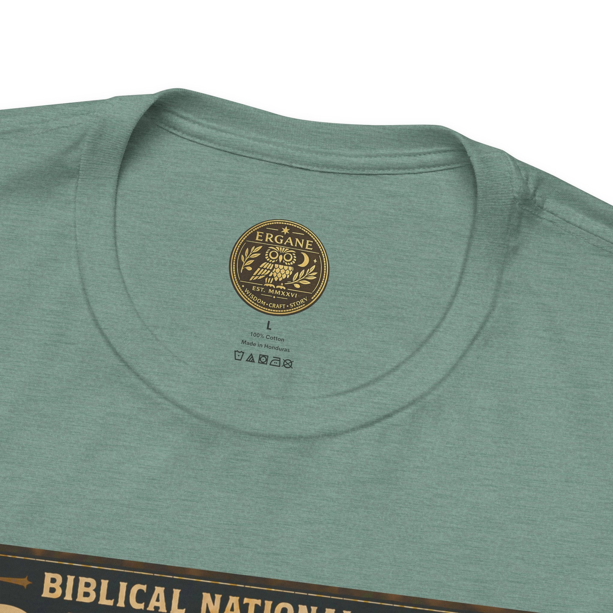 Biblical National Parks Collection X- #055/061 - Revelation: The Final Frontier | Revelation 1 | Vintage nature poster Tee | Biblical national parks graphic shirt