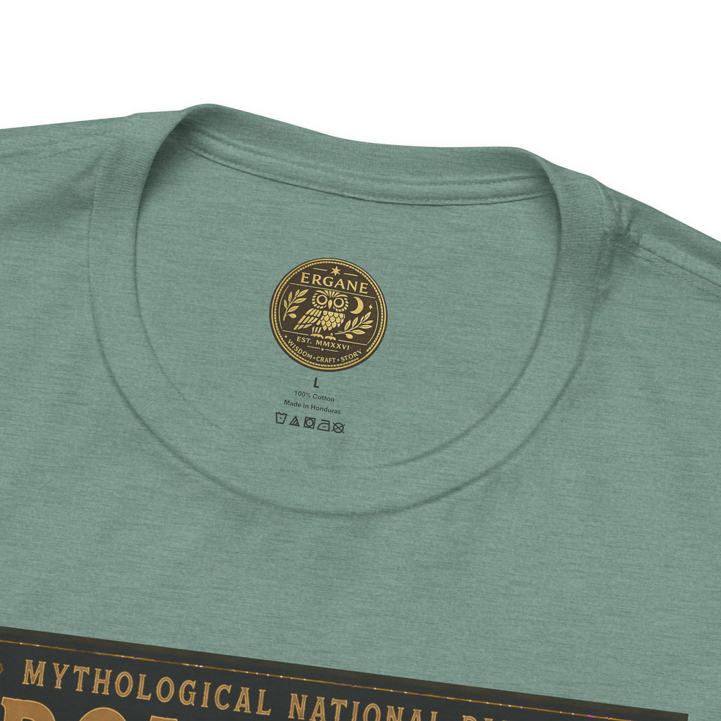 Mythological National Parks COLLECTION V- #045-050 TITANS & PRIMORDIAL REALMS | Vintage nature poster Tee | Mythological National Parks graphic shirt
