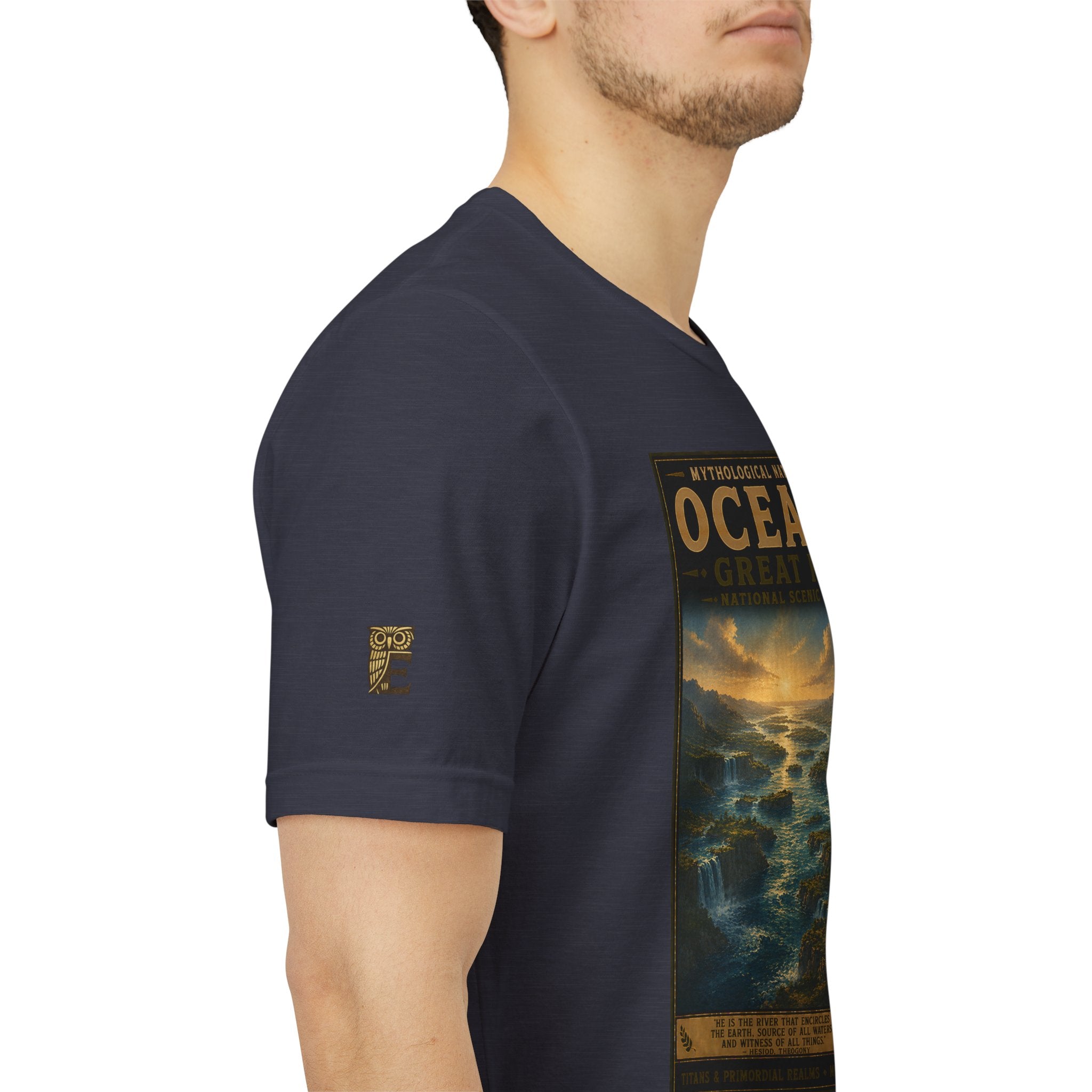 Mythological National Parks COLLECTION V- #042-050 TITANS & PRIMORDIAL REALMS | Vintage nature poster Tee | Mythological National Parks graphic shirt