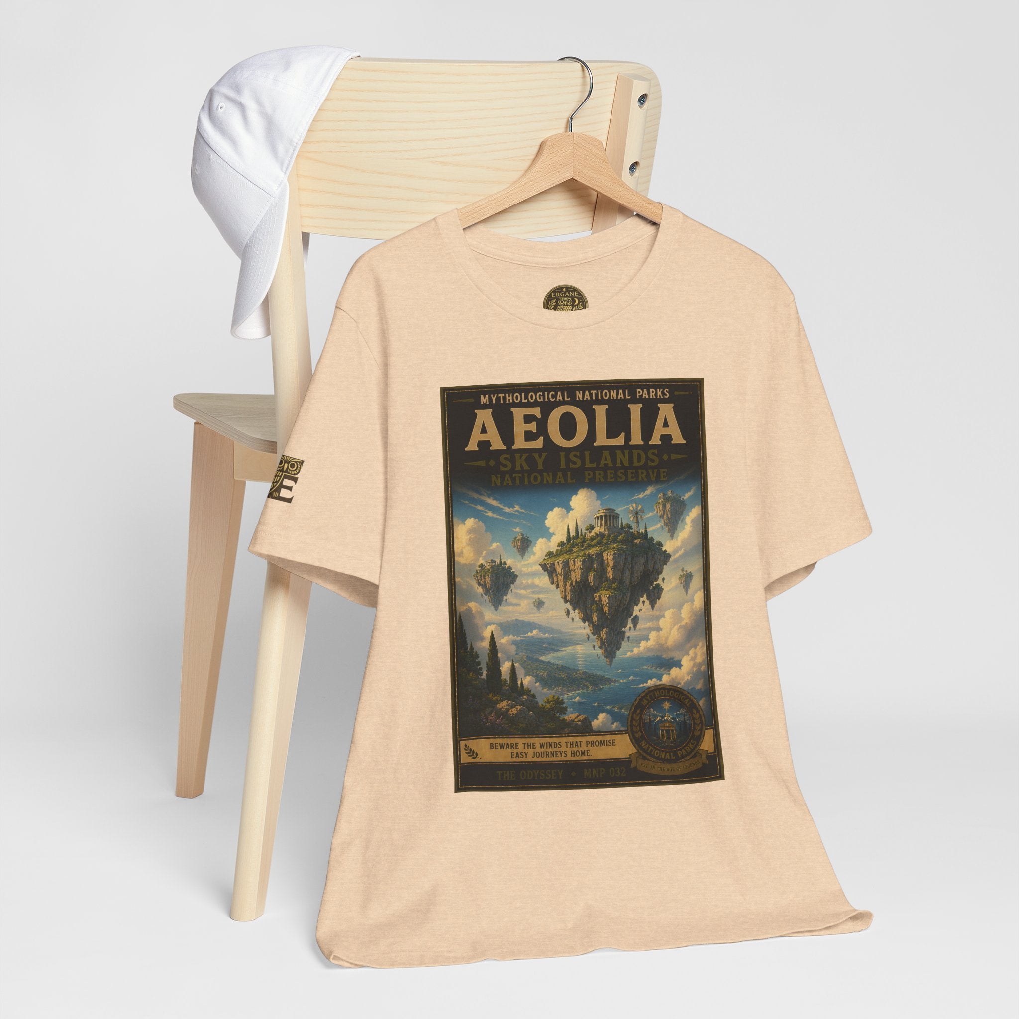 Mythological National Parks Collection IV- #032-038 - THE ODYSSEY | Vintage nature poster Tee | Mythological National Parks graphic shirt