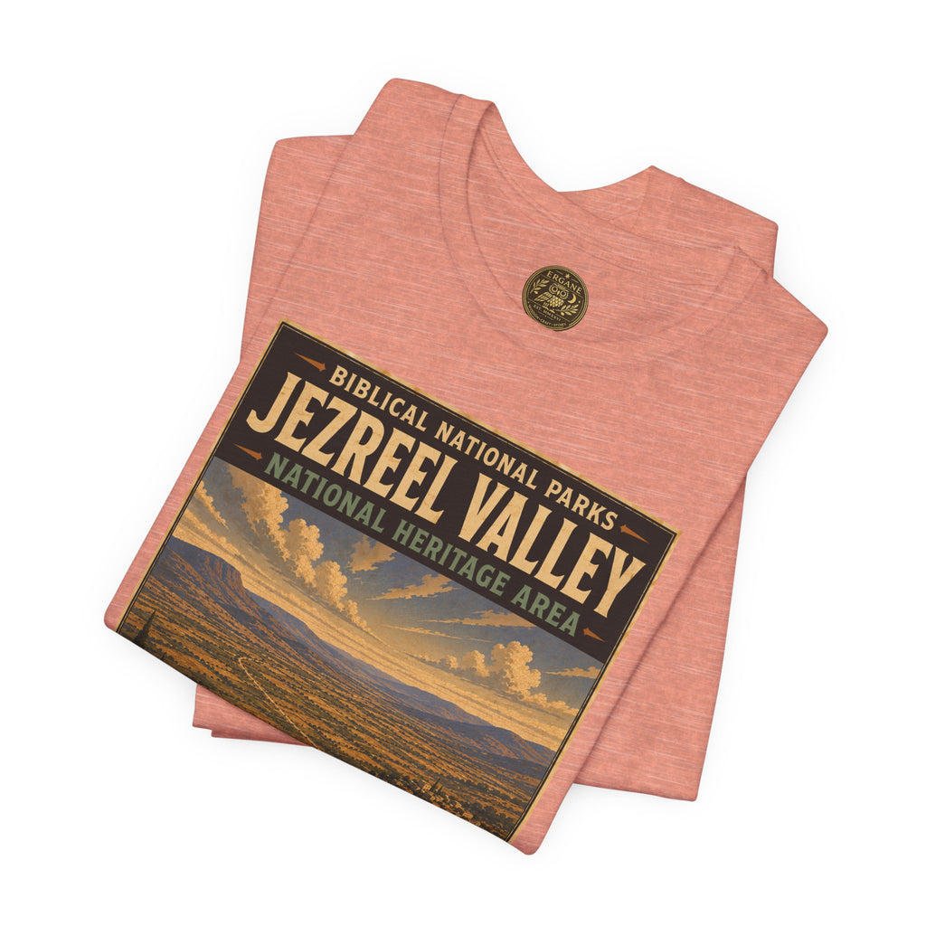 Biblical National Parks Collection IV- Heros & Battlefields #021/023 Biblical Crossroads | Vintage nature poster Tee | Biblical national parks graphic shirt