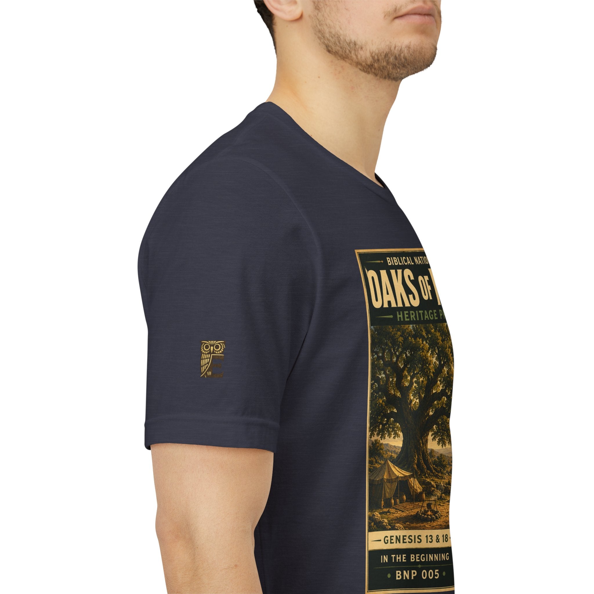 Biblical National Parks Collection I- In The Beginning #005/006 Genesis 13 & 18 | Vintage nature poster Tee | Biblical national parks graphic shirt