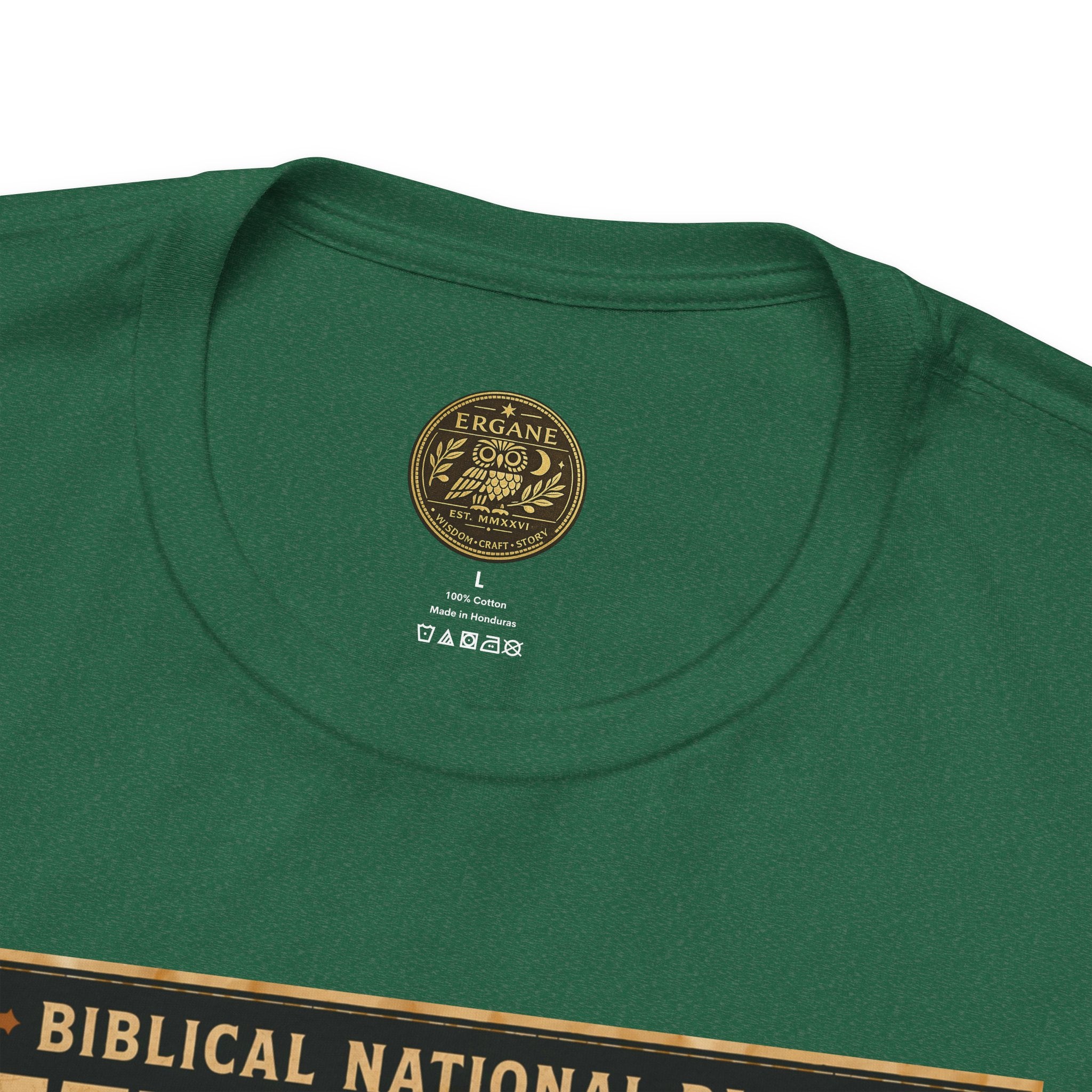 Biblical National Parks Collection IV- Heros & Battlefields #021/023 Biblical Crossroads | Vintage nature poster Tee | Biblical national parks graphic shirt