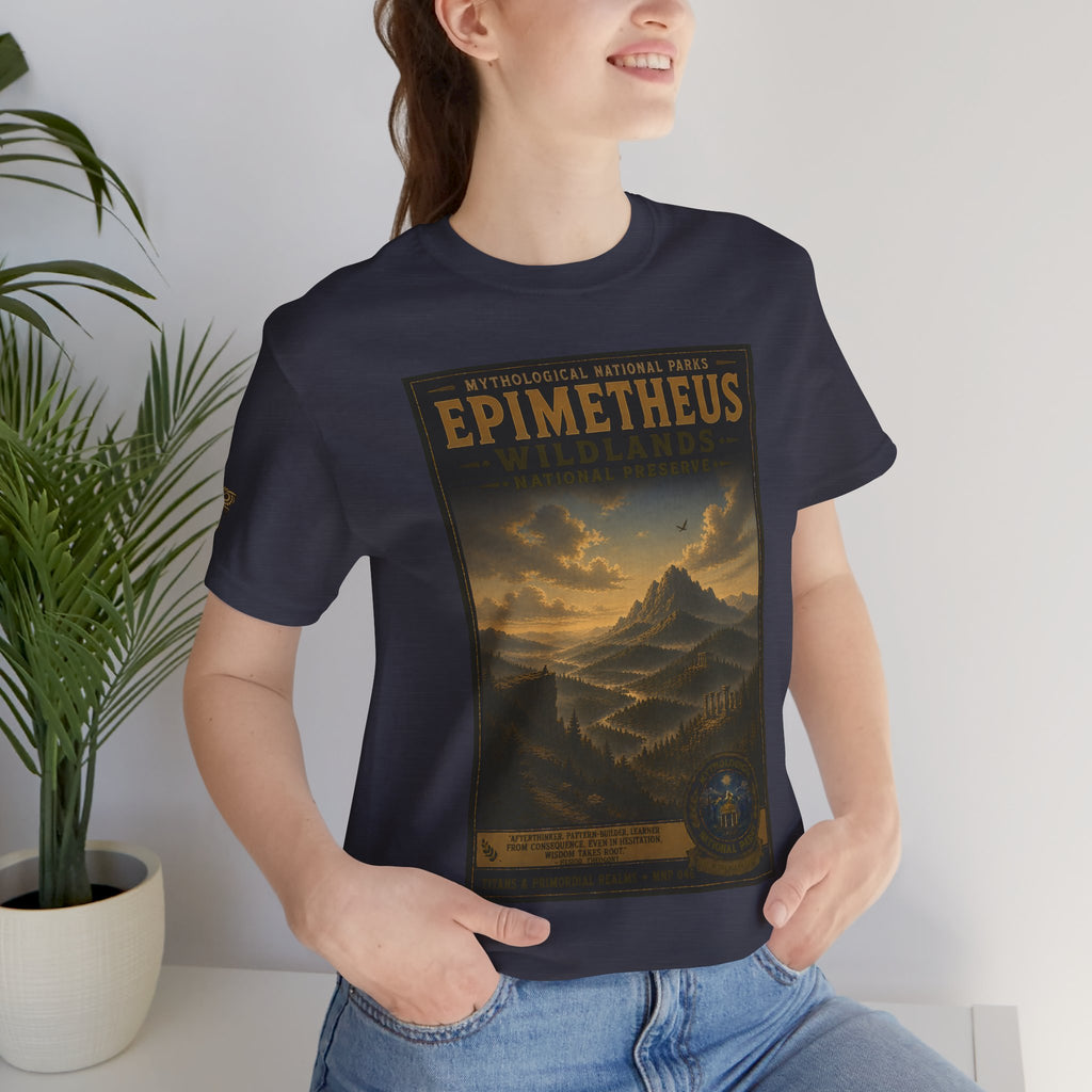 Mythological National Parks COLLECTION V- #046-050 TITANS & PRIMORDIAL REALMS | Vintage nature poster Tee | Mythological National Parks graphic shirt