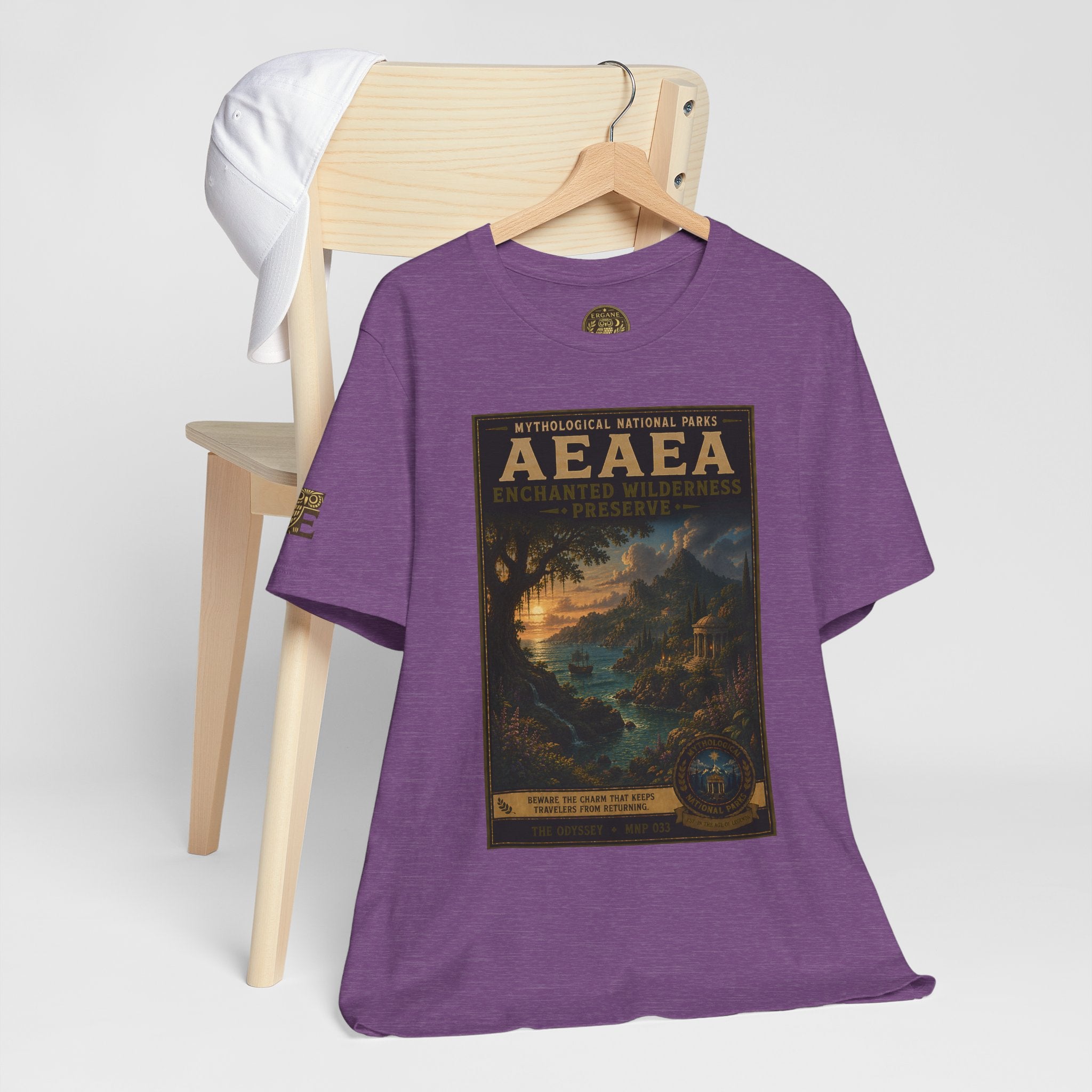 Mythological National Parks Collection IV- #033-038 - THE ODYSSEY | Vintage nature poster Tee | Mythological National Parks graphic shirt