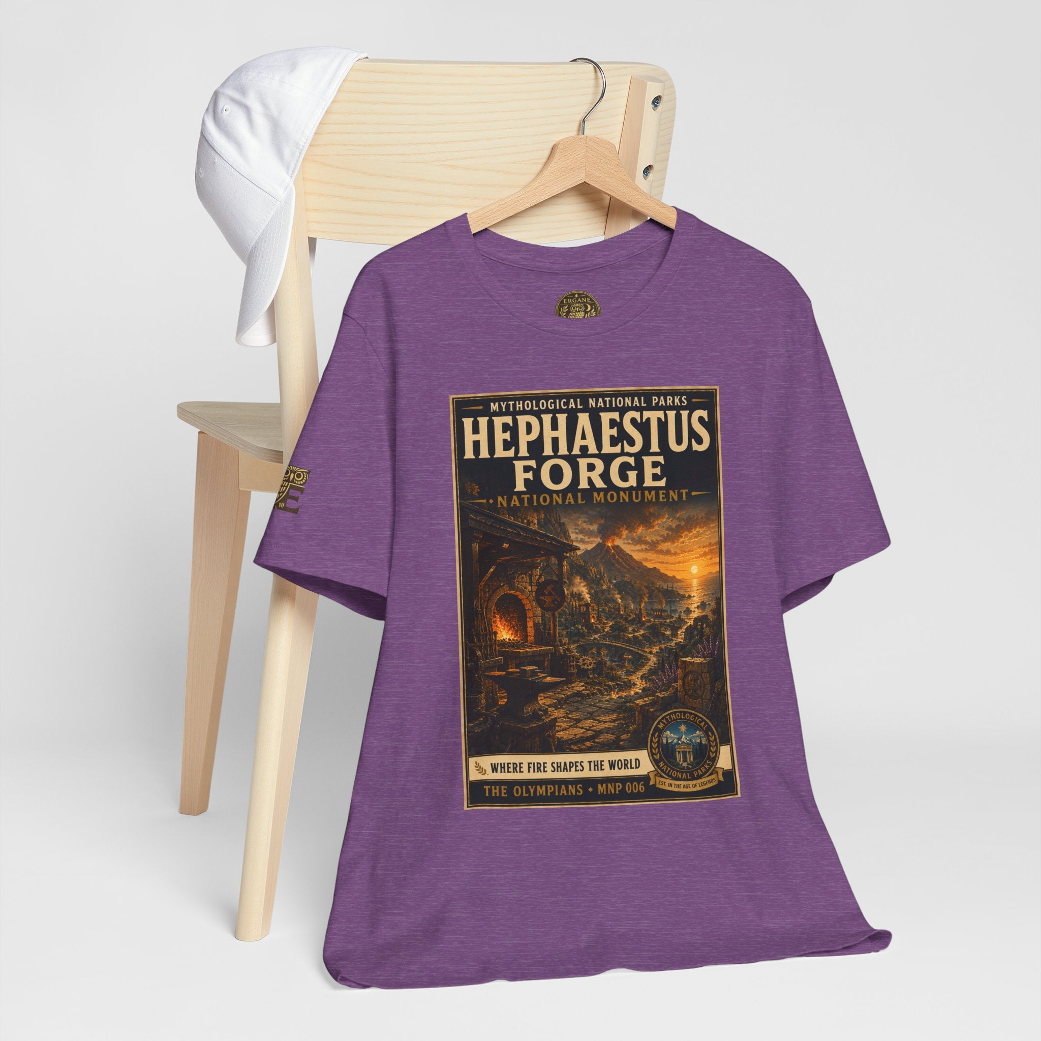 Mythological National Parks Collection I- #006-007 -The Olympians | Vintage nature poster Tee | Mythological National Parks graphic shirt