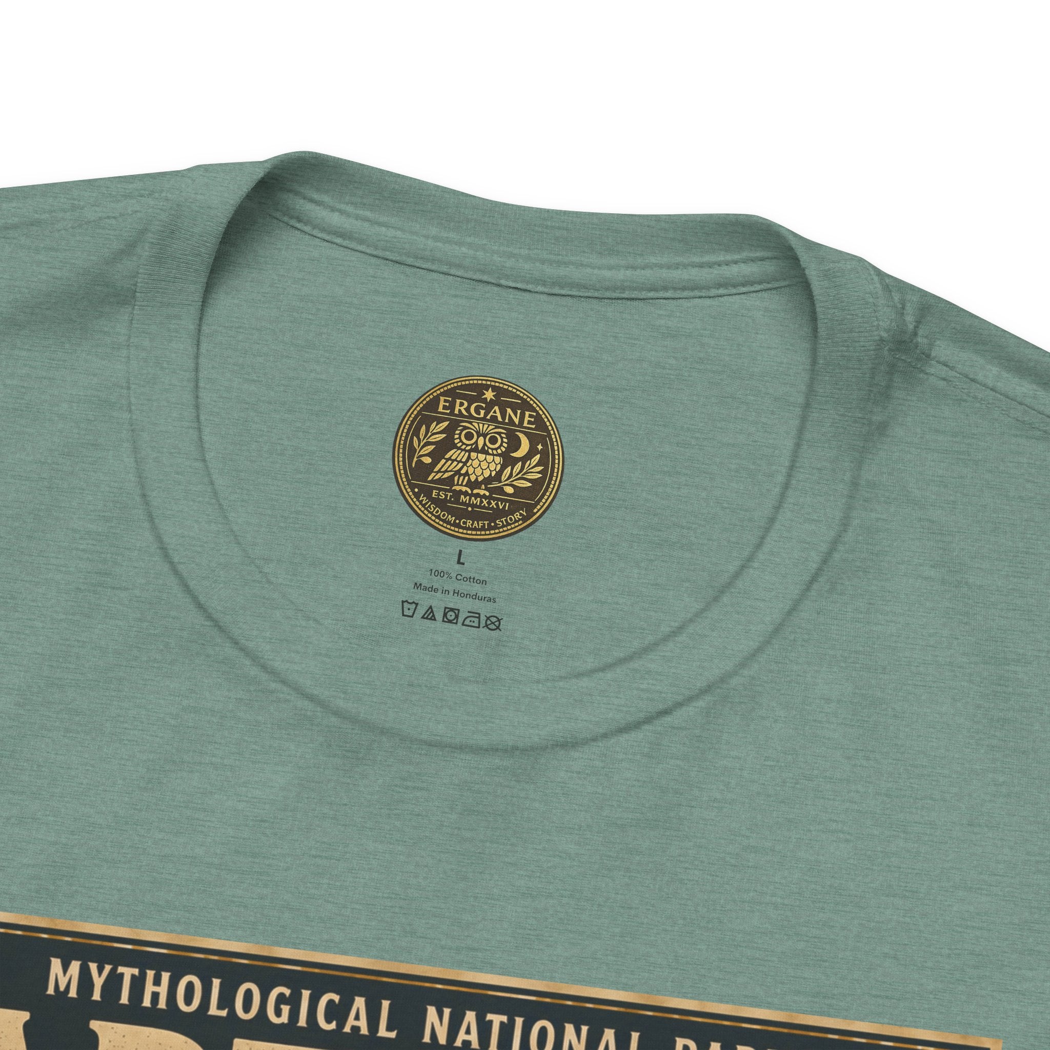 Mythological National Parks Collection I- #005-007 -The Olympians | Vintage nature poster Tee | Mythological National Parks graphic shirt