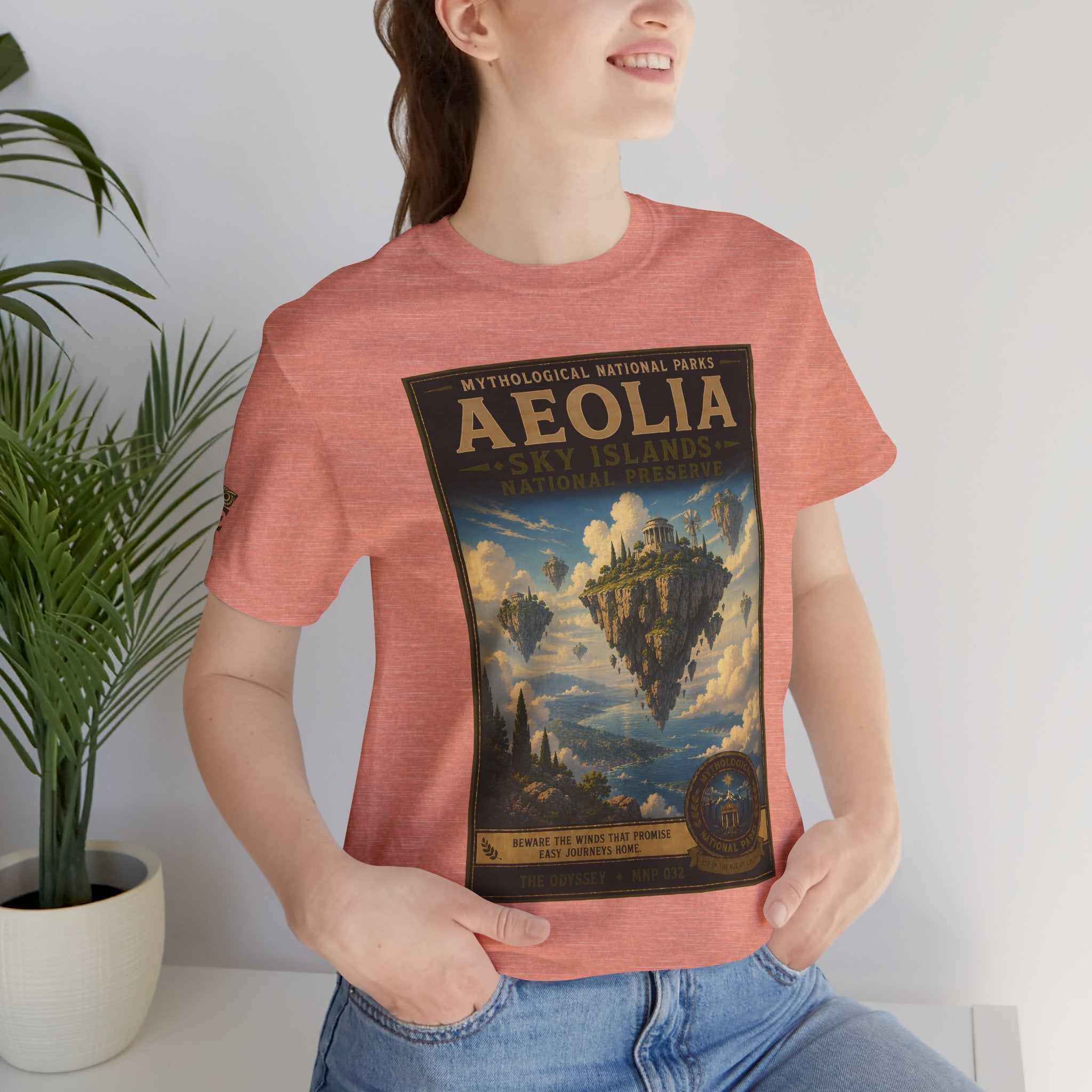 Mythological National Parks Collection IV- #032-038 - THE ODYSSEY | Vintage nature poster Tee | Mythological National Parks graphic shirt
