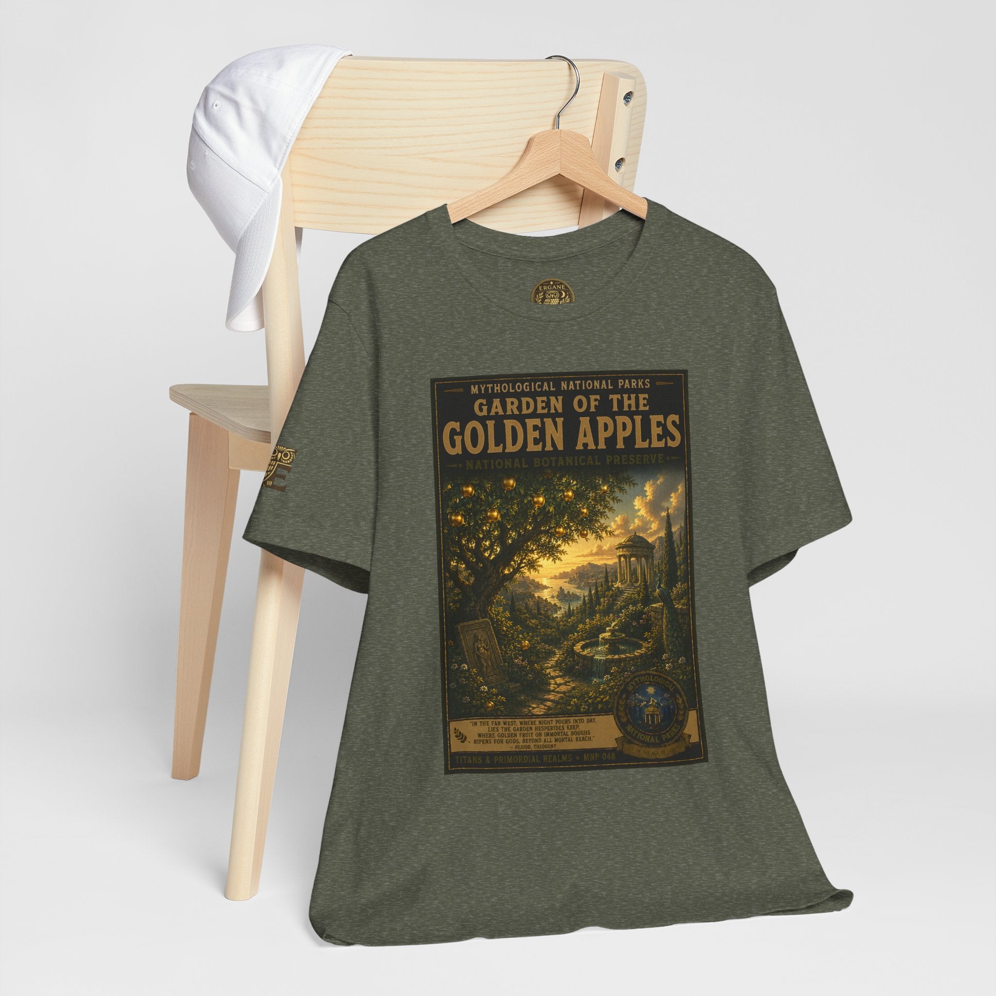 Mythological National Parks COLLECTION V- #048-050 TITANS & PRIMORDIAL REALMS | Vintage nature poster Tee | Mythological National Parks graphic shirt