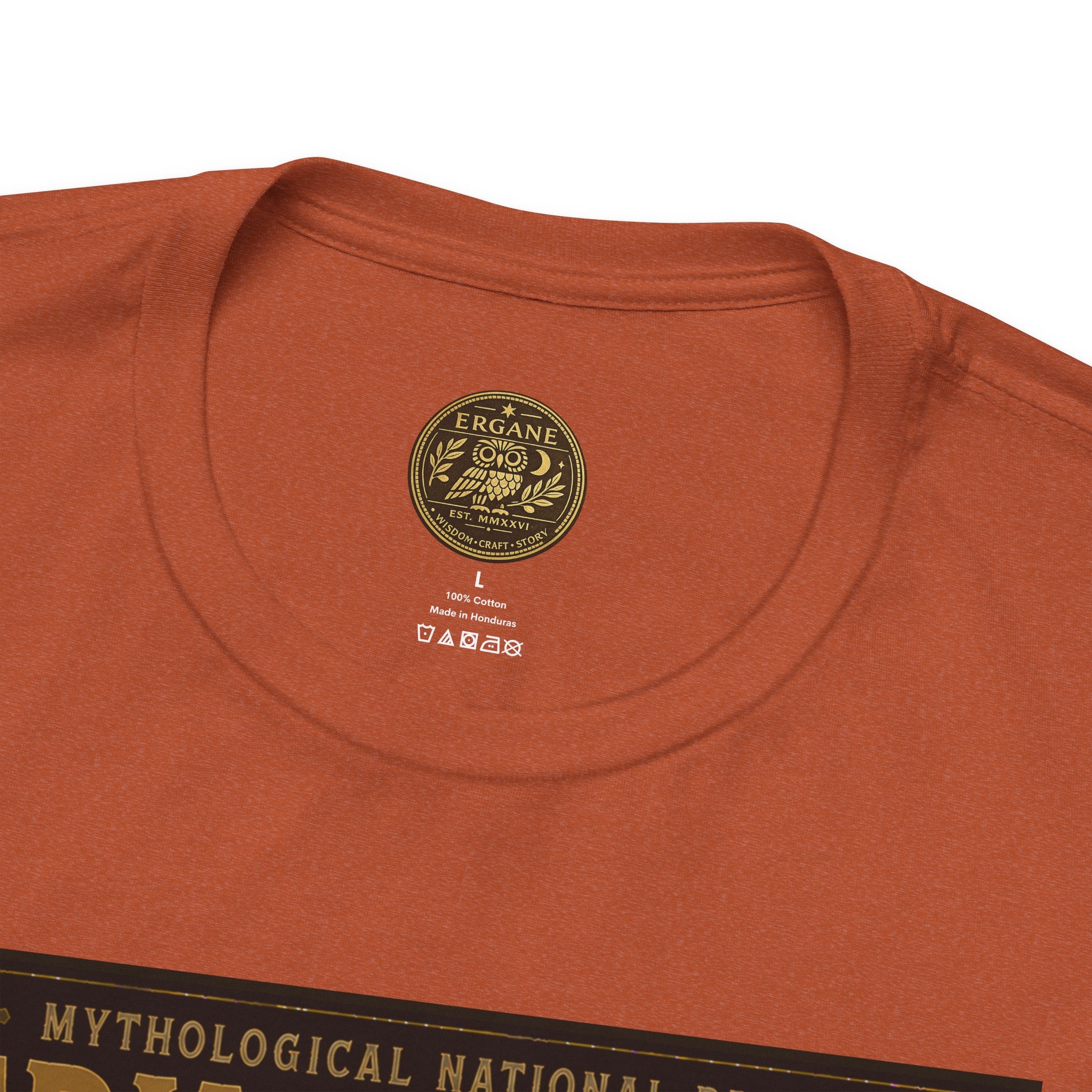 Mythological National Parks COLLECTION V- #046-050 TITANS & PRIMORDIAL REALMS | Vintage nature poster Tee | Mythological National Parks graphic shirt
