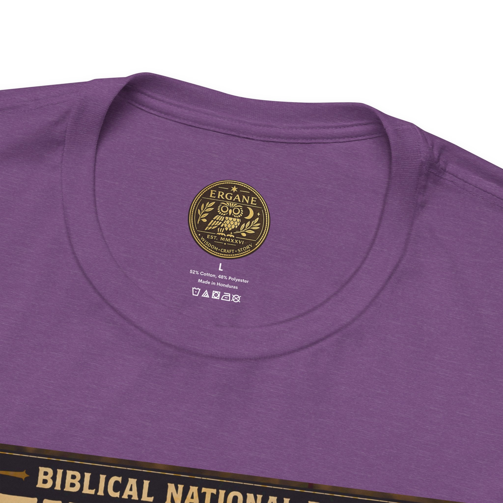 Biblical National Parks Collection IX- #051/054 -Psalms & Sacred Landscapes | Psalm 23:2 | Vintage nature poster Tee | Biblical national parks graphic shirt