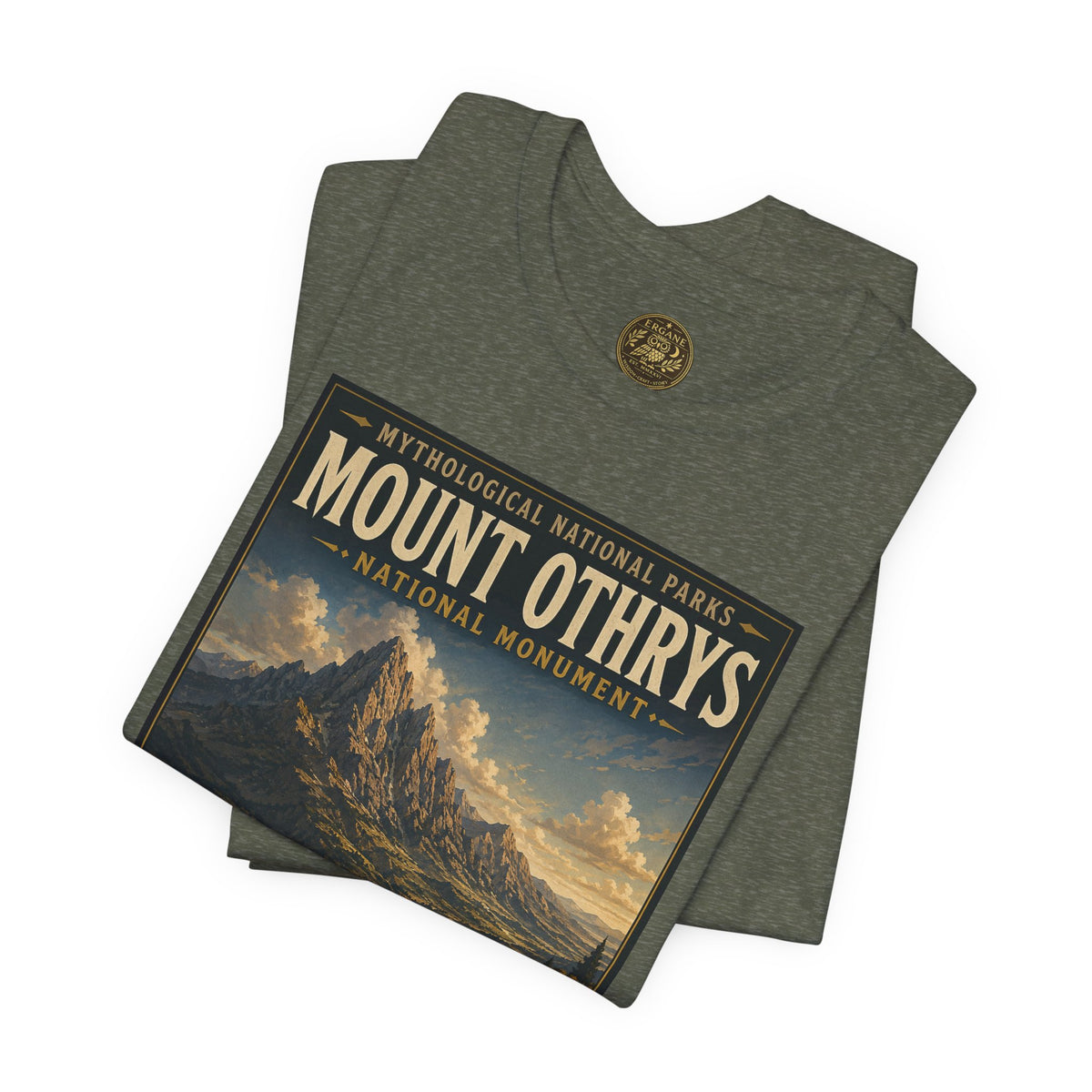 Mythological National Parks COLLECTION V- #039-050 TITANS & PRIMORDIAL REALMS | Vintage nature poster Tee | Mythological National Parks graphic shirt