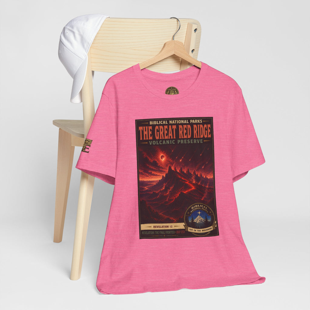 Biblical National Parks Collection X- #059/061 - Revelation: The Final Frontier | Revelation 12 | Vintage nature poster Tee | Biblical national parks graphic shirt