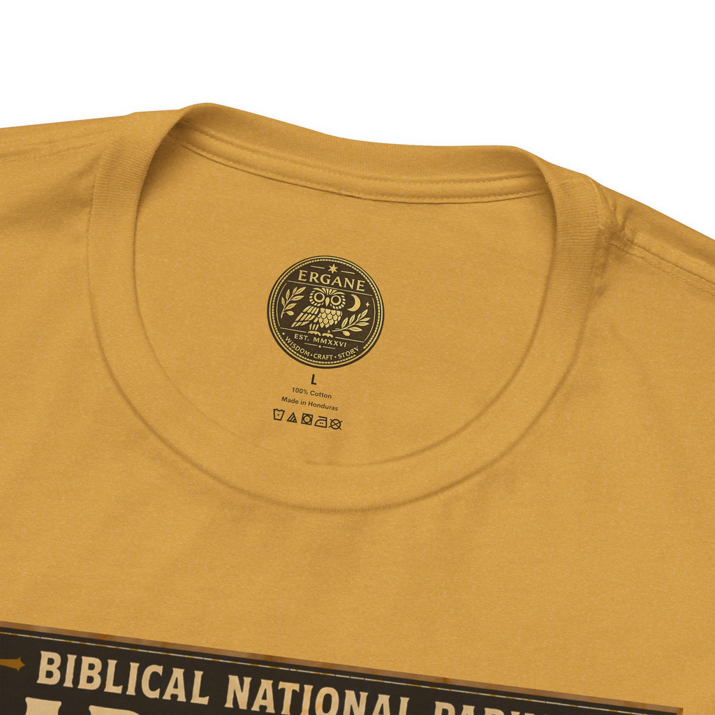 Biblical National Parks Collection VI- Galilee #032/035 Matthew 4 & Mark 1-2 | Vintage nature poster Tee | Biblical national parks graphic shirt