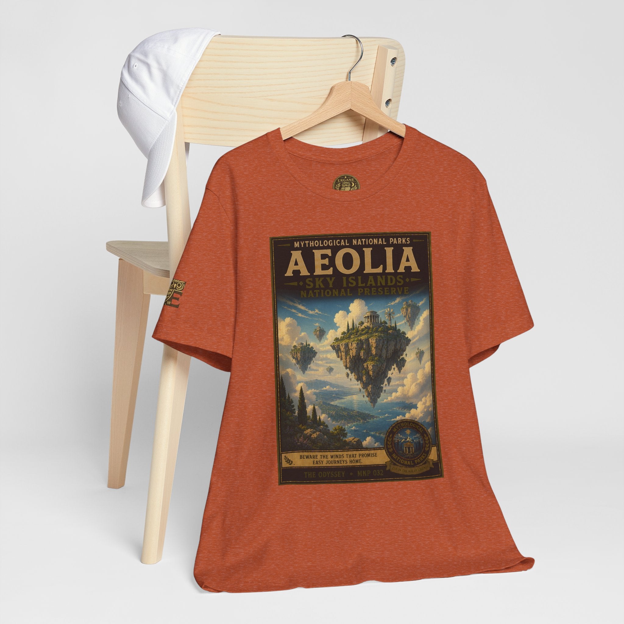 Mythological National Parks Collection IV- #032-038 - THE ODYSSEY | Vintage nature poster Tee | Mythological National Parks graphic shirt