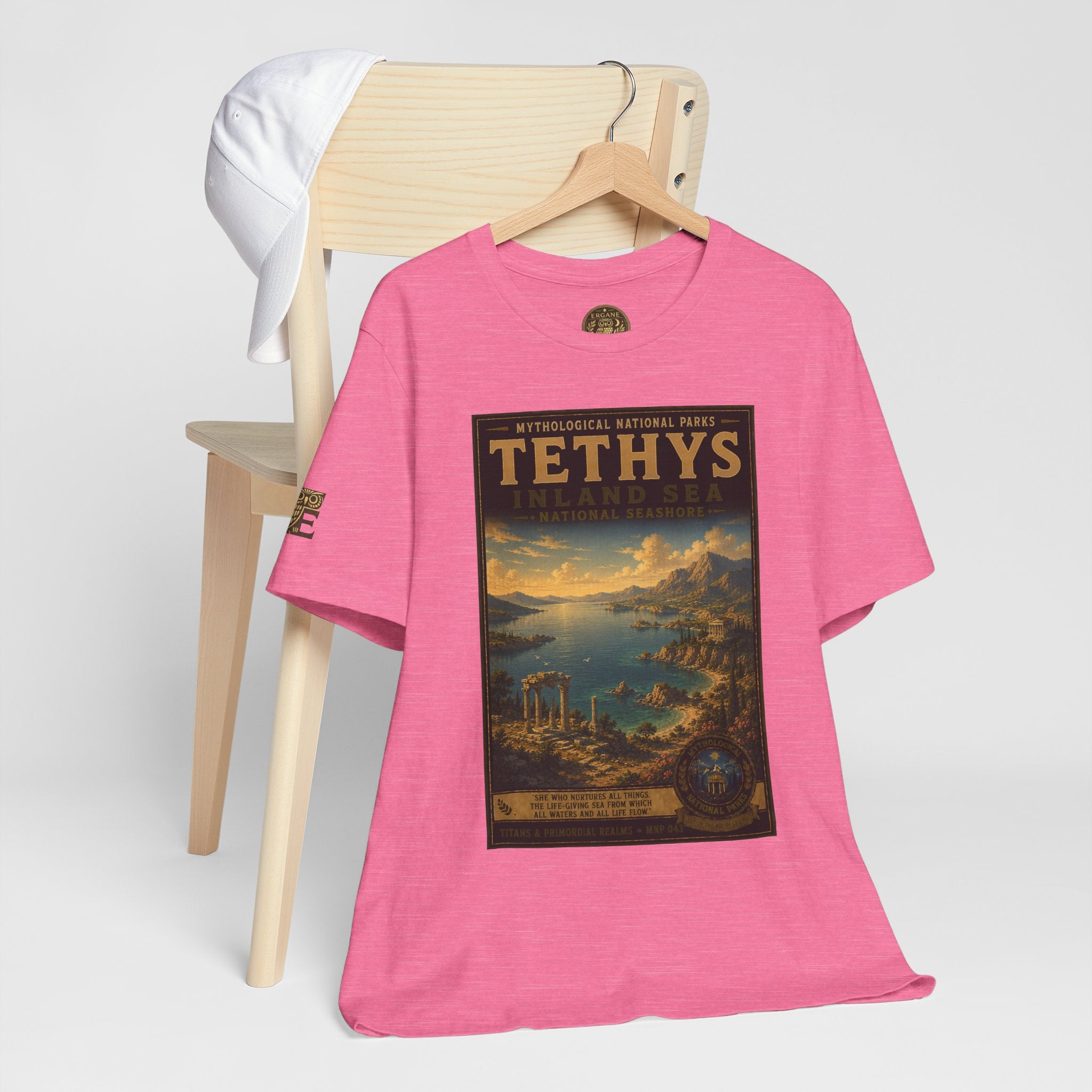 Mythological National Parks COLLECTION V- #043-050 TITANS & PRIMORDIAL REALMS | Vintage nature poster Tee | Mythological National Parks graphic shirt
