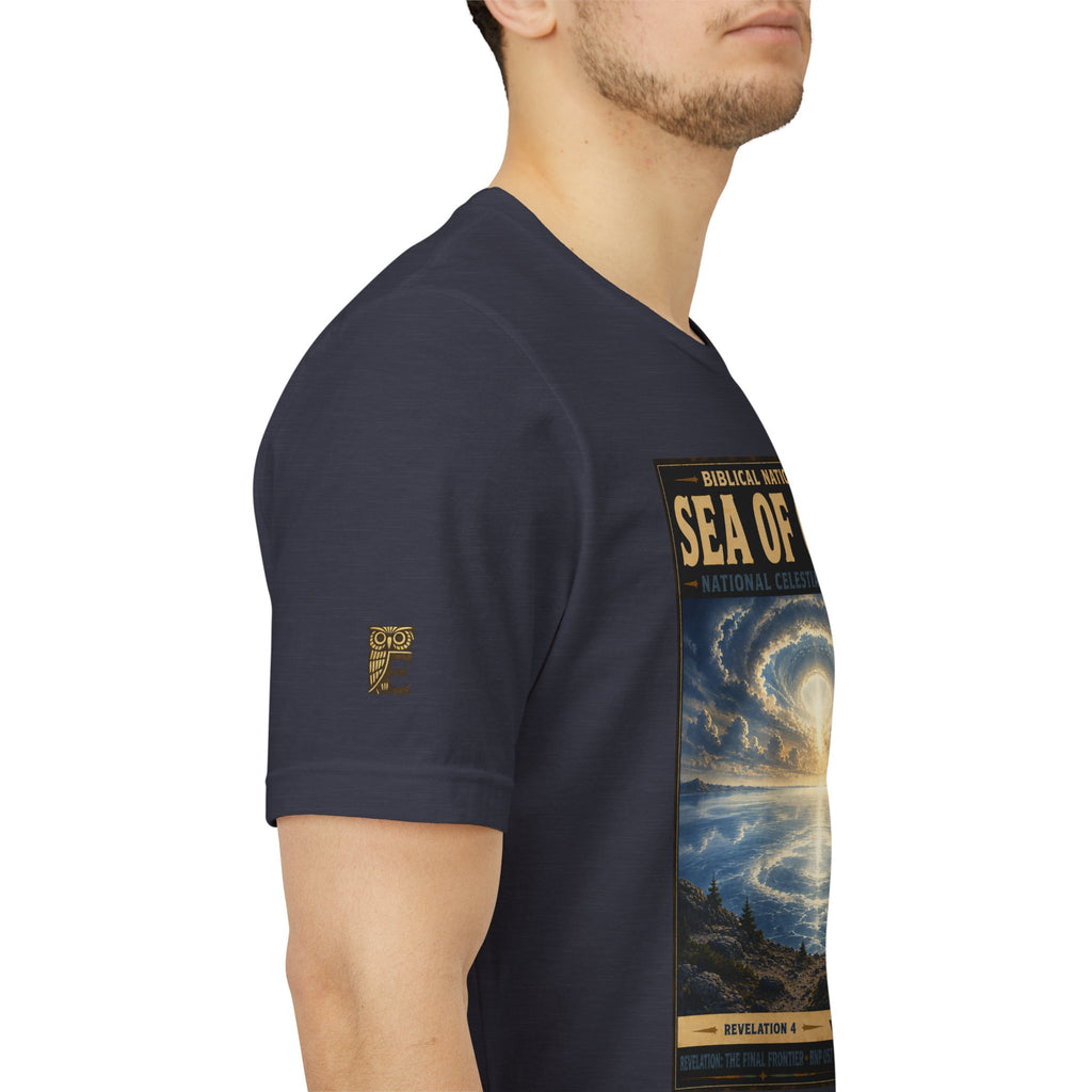 Biblical National Parks Collection X- #057/061 - Revelation: The Final Frontier | Revelation 4 | Vintage nature poster Tee | Biblical national parks graphic shirt