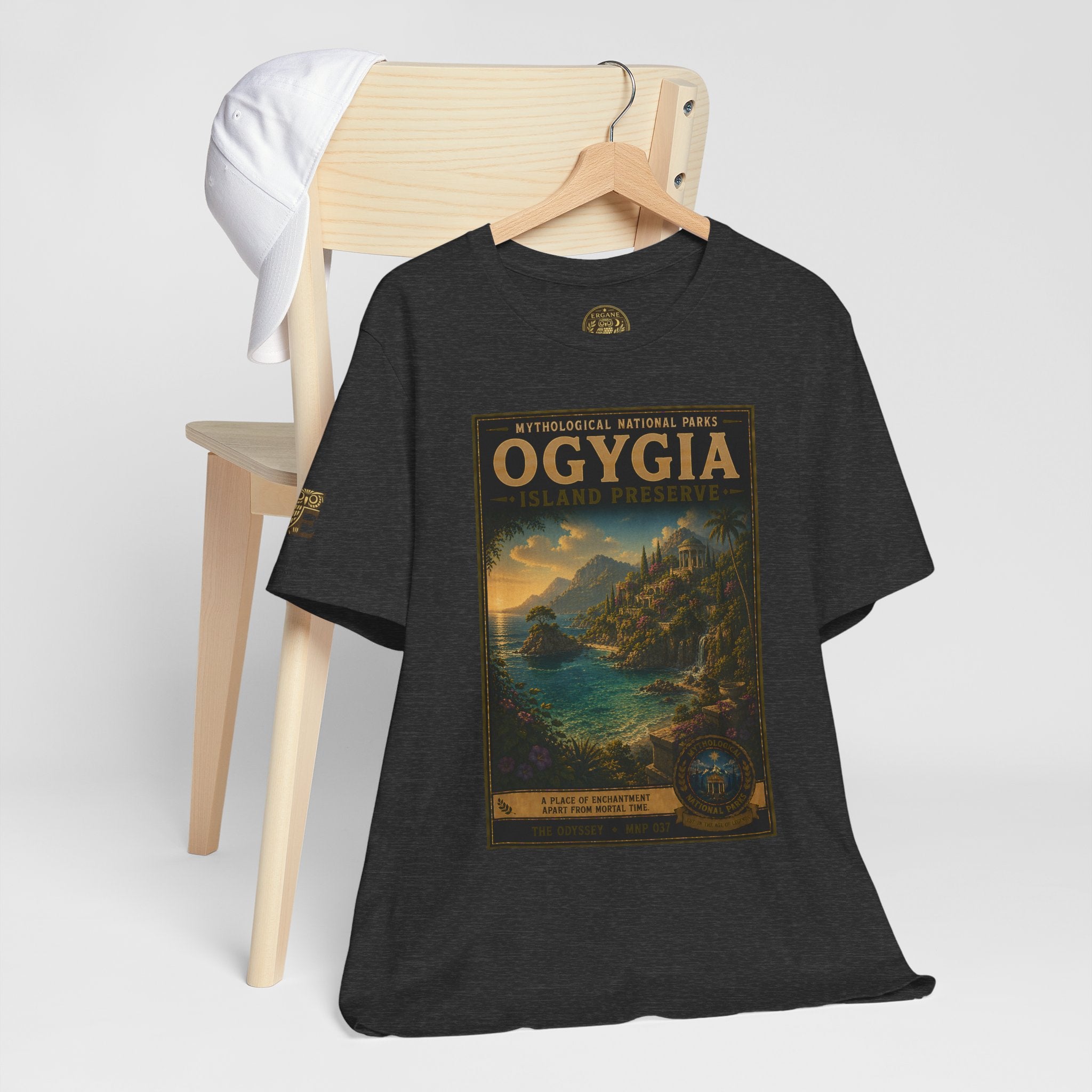 Mythological National Parks Collection IV- #037-038 - THE ODYSSEY | Vintage nature poster Tee | Mythological National Parks graphic shirt