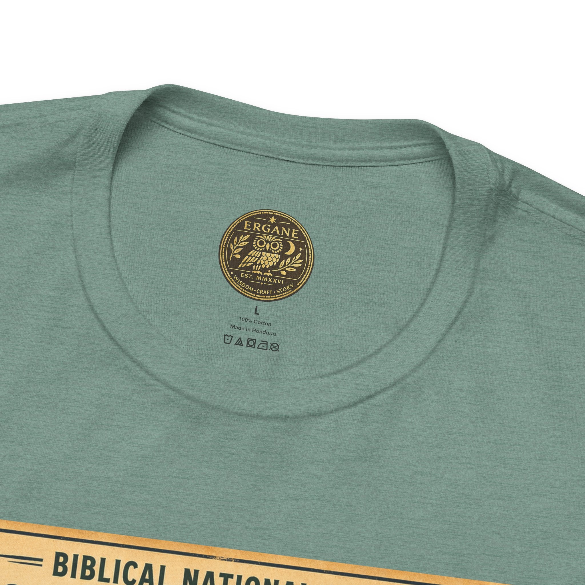 Biblical National Parks Collection I- In The Beginning #004/006 Genesis 8:4-5,17 | Vintage nature poster Tee | Biblical national parks graphic shirt