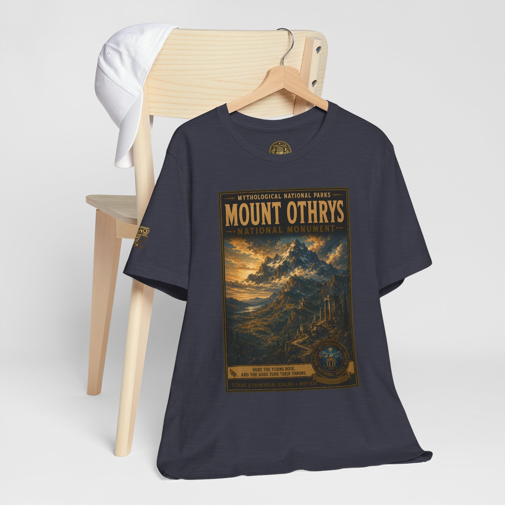 Mythological National Parks COLLECTION V- #039-050 TITANS & PRIMORDIAL REALMS | Vintage nature poster Tee | Mythological National Parks graphic shirt