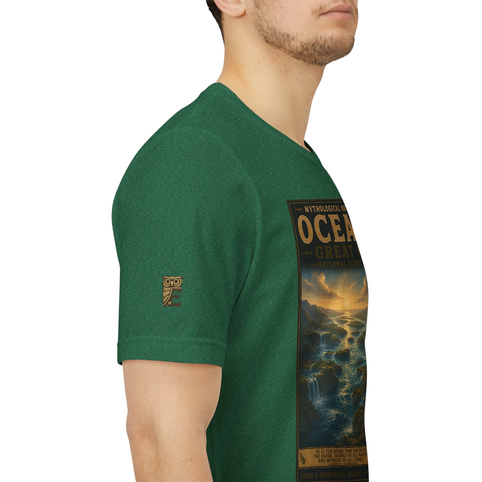 Mythological National Parks COLLECTION V- #042-050 TITANS & PRIMORDIAL REALMS | Vintage nature poster Tee | Mythological National Parks graphic shirt
